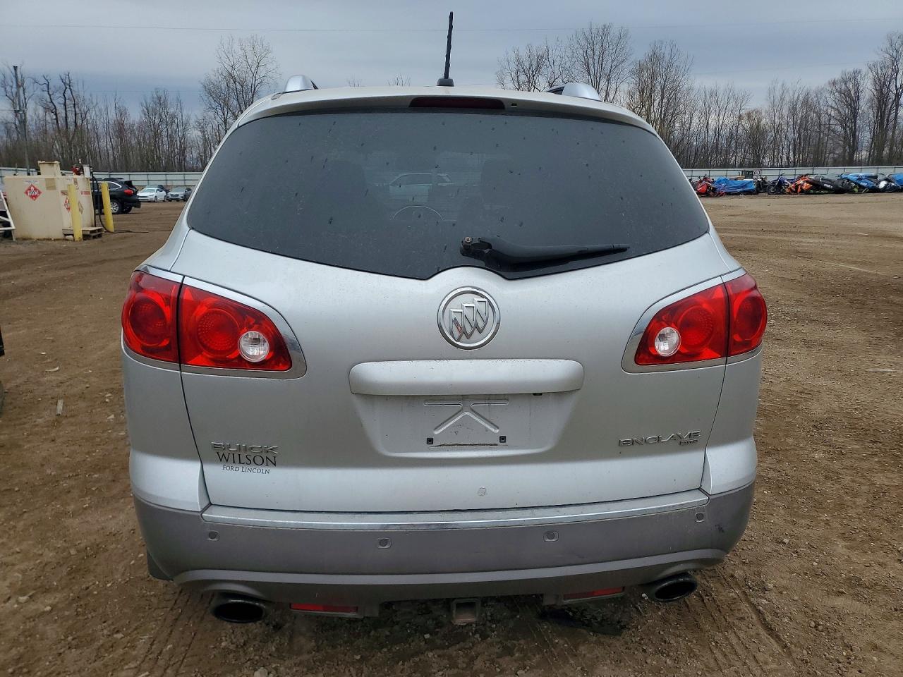 2012 Buick Enclave Silver vin: 5GAKVCED1CJ316028