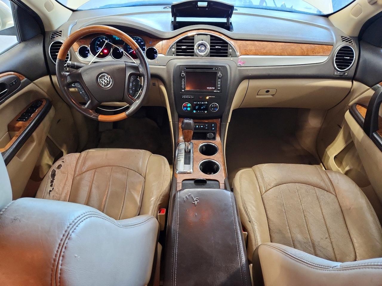 2011 Buick Enclave Cxl Белый vin: 5GAKVCED2BJ120257