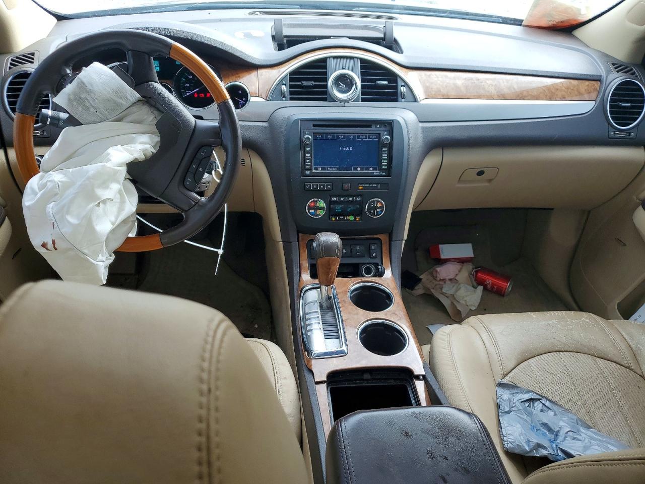 2011 Buick Enclave Cxl Желто-коричневый vin: 5GAKVCED2BJ317333