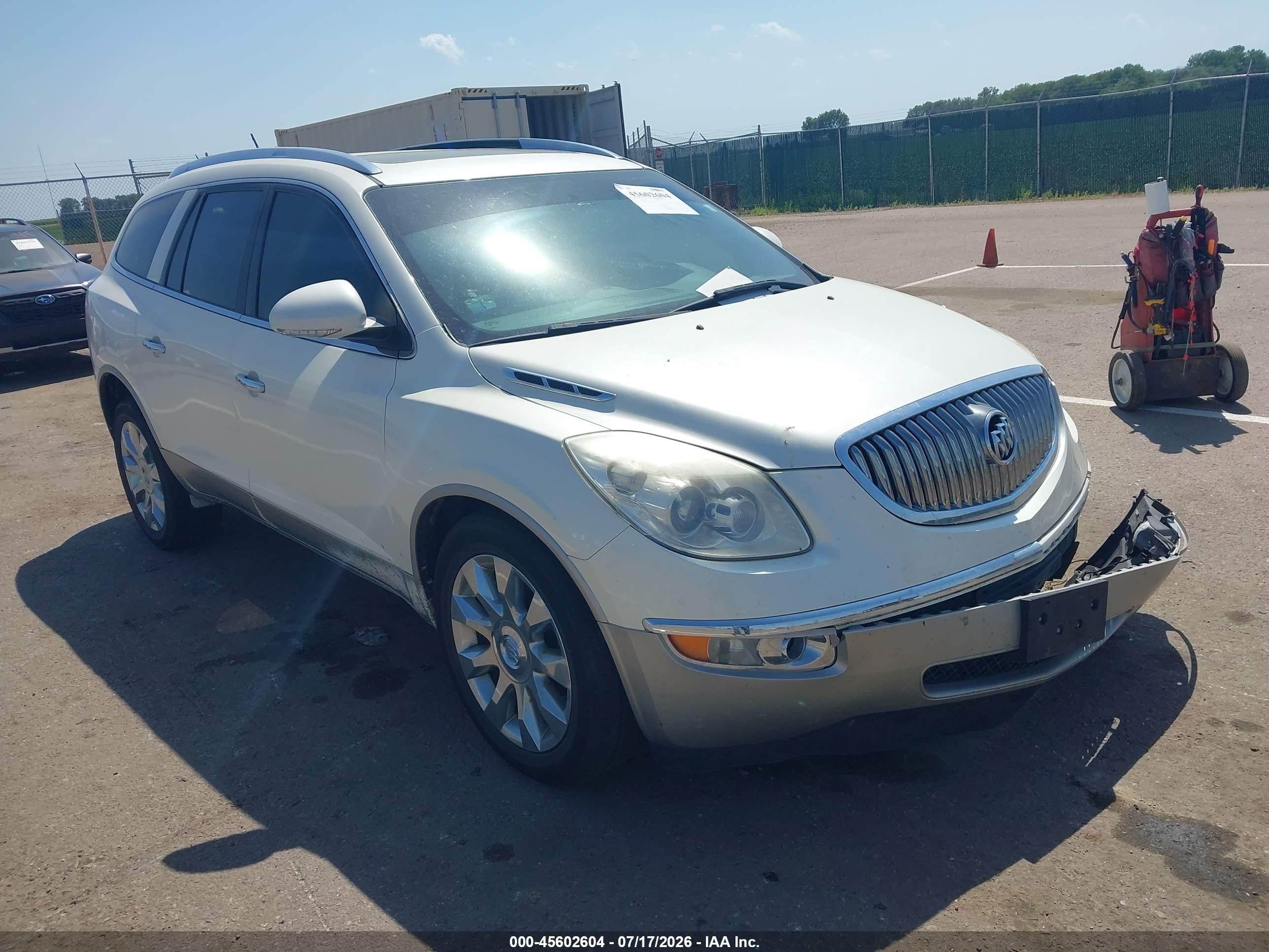 2011 Buick Enclave 2xl White vin: 5GAKVCED2BJ413950