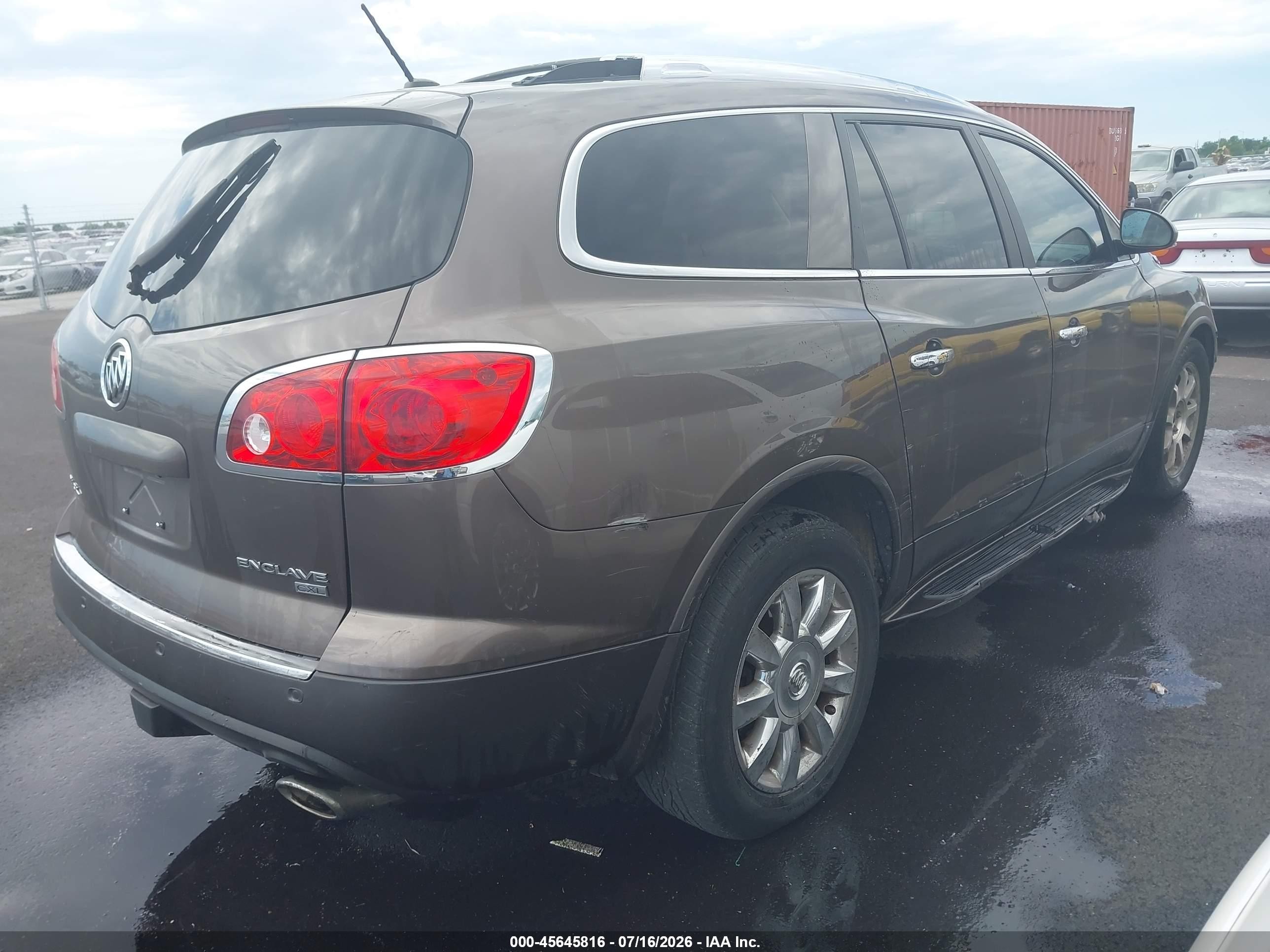 2011 Buick Enclave 2xl Gray vin: 5GAKVCED3BJ114662
