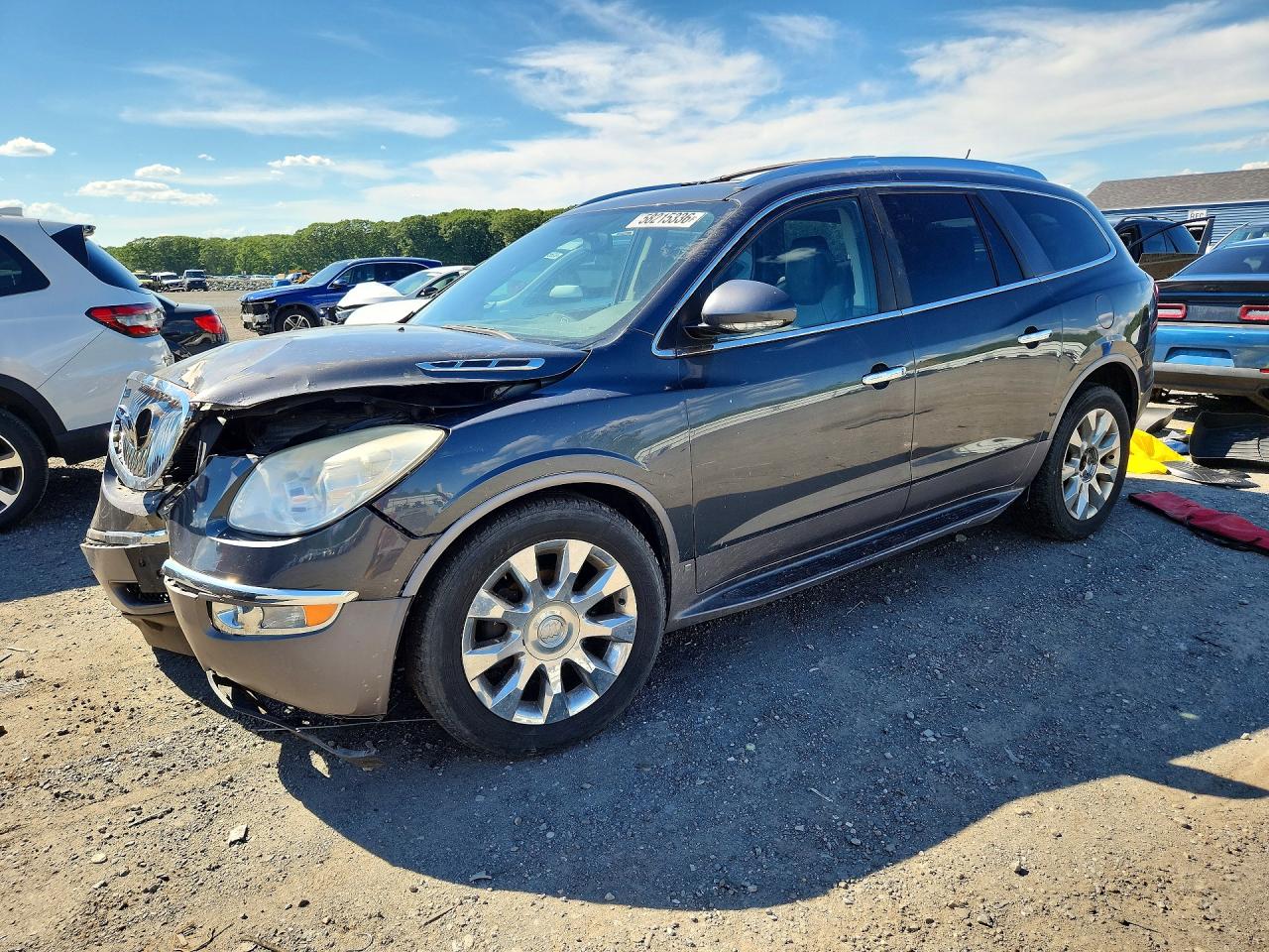 2011 Buick Enclave Cxl Gray vin: 5GAKVCED3BJ270796