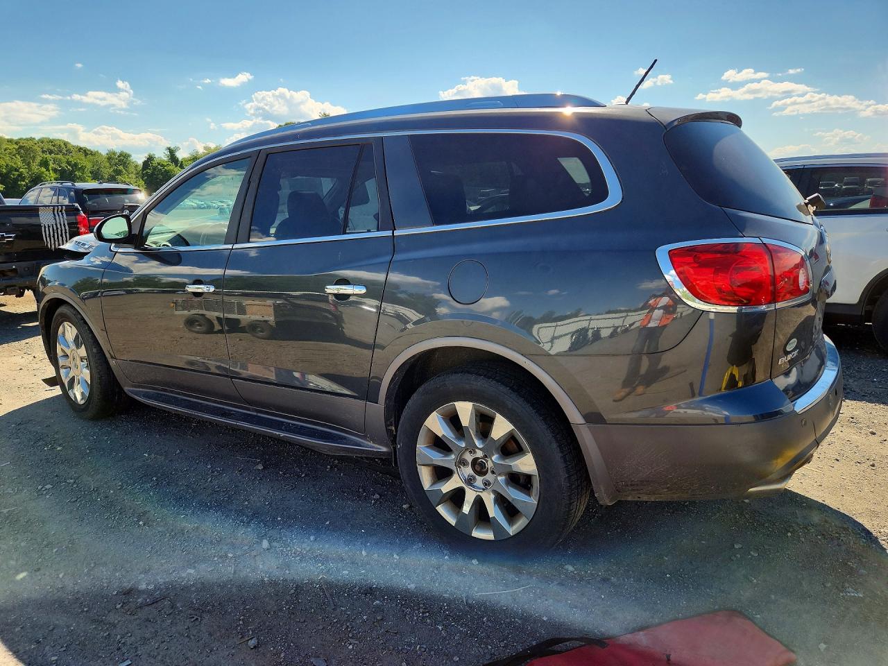 2011 Buick Enclave Cxl Gray vin: 5GAKVCED3BJ270796