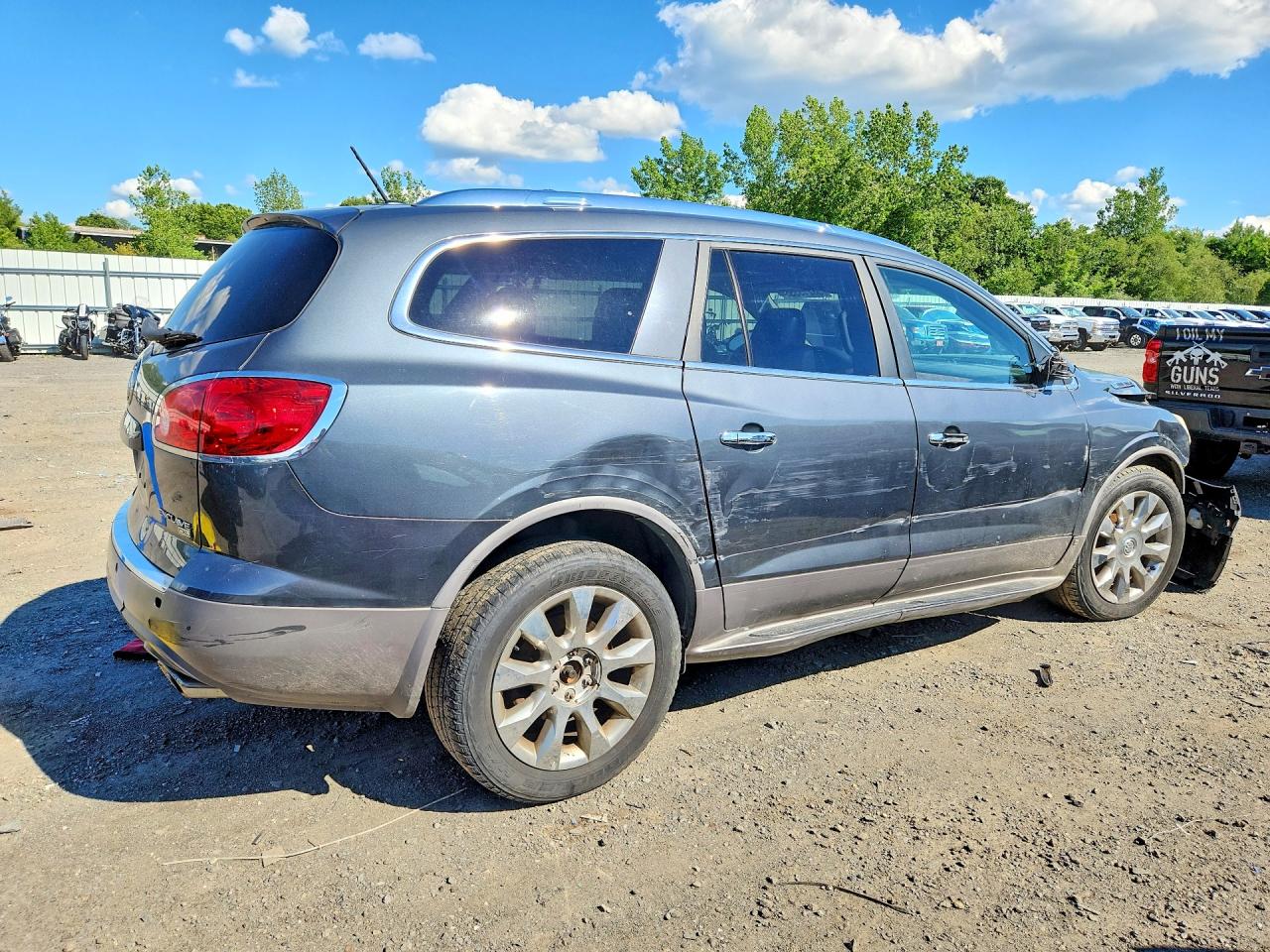 2011 Buick Enclave Cxl Gray vin: 5GAKVCED3BJ270796