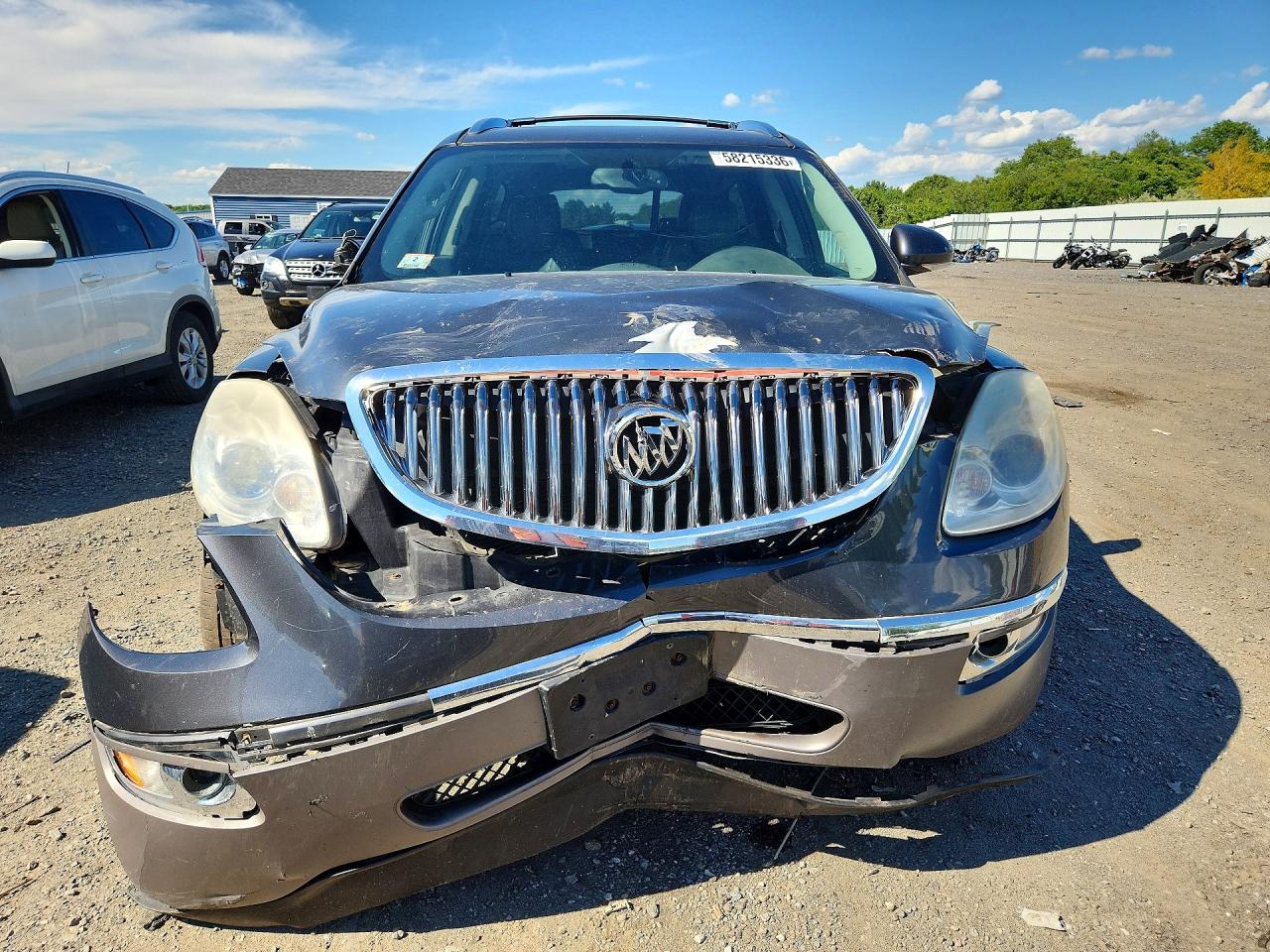 2011 Buick Enclave Cxl Gray vin: 5GAKVCED3BJ270796