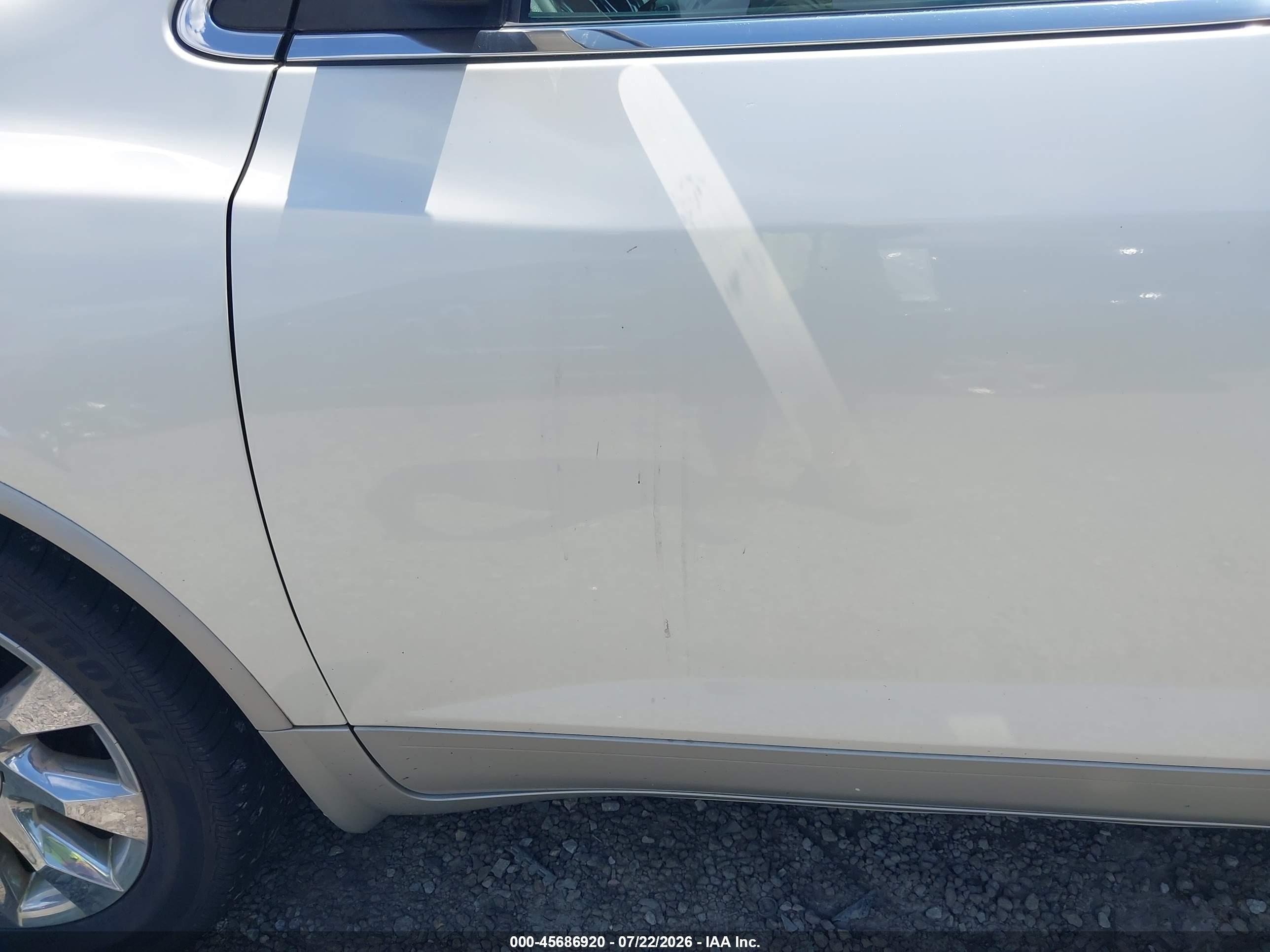 2011 Buick Enclave 2xl White vin: 5GAKVCED3BJ405355