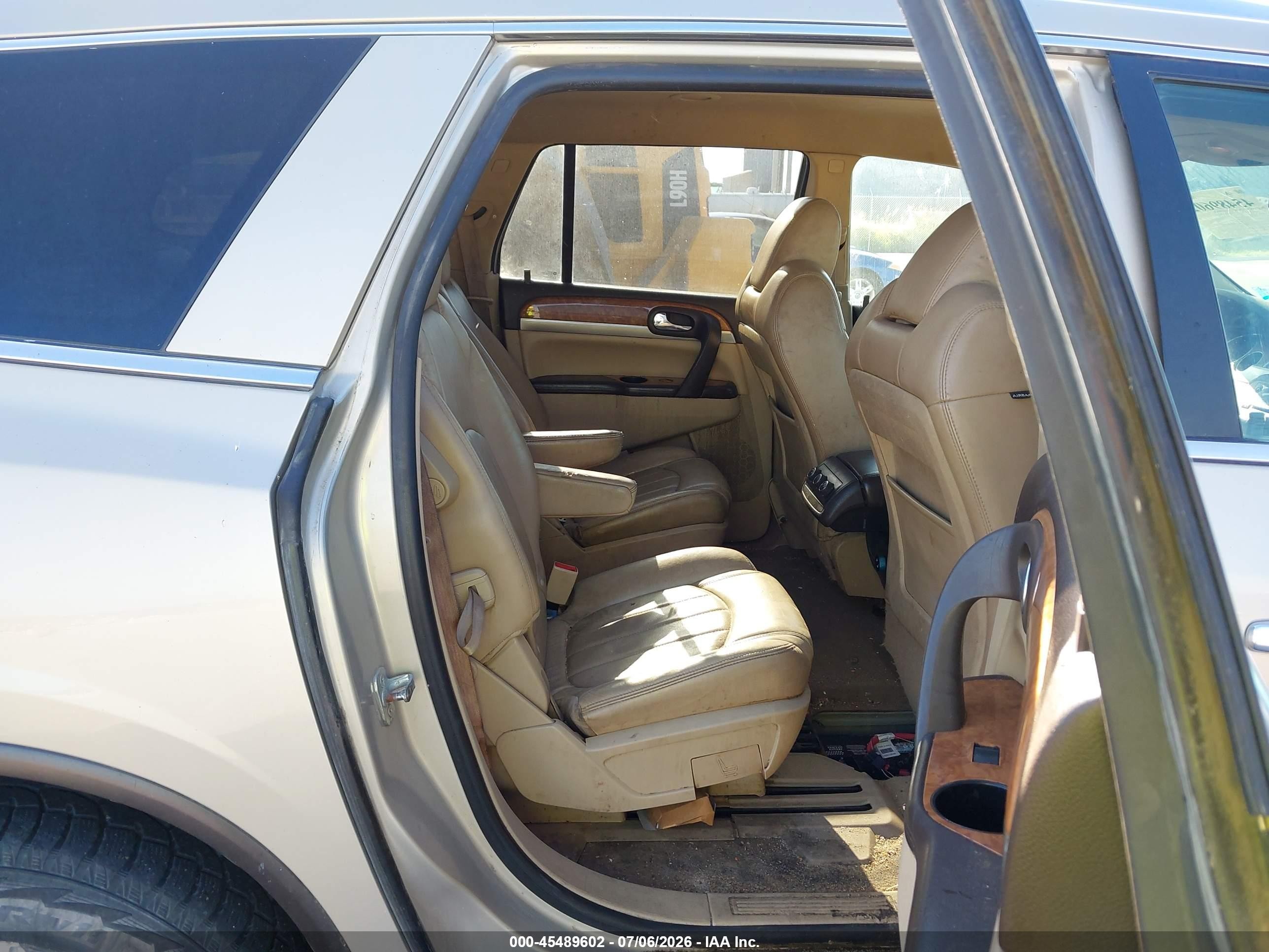 2012 Buick Enclave Leather Gold vin: 5GAKVCED3CJ120026