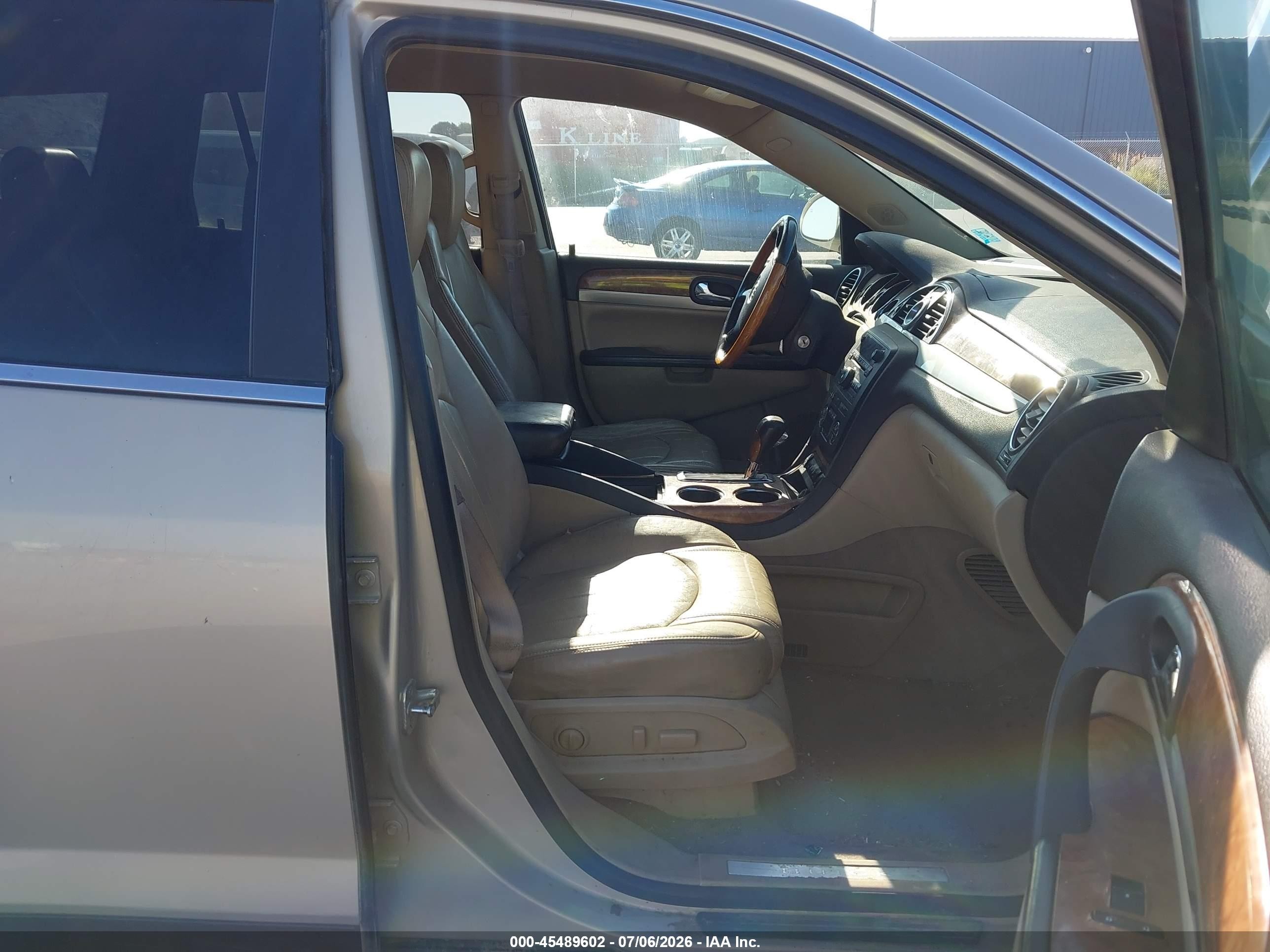 2012 Buick Enclave Leather Gold vin: 5GAKVCED3CJ120026
