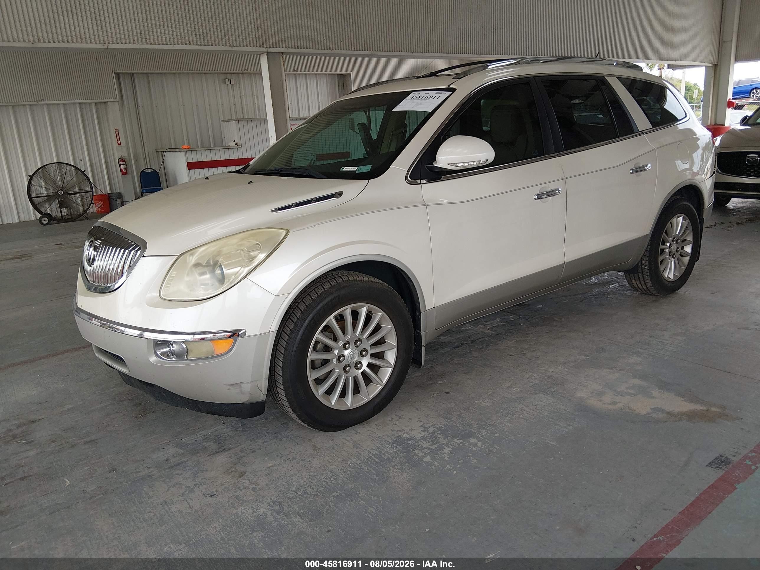 2012 Buick Enclave Leather White vin: 5GAKVCED3CJ158288