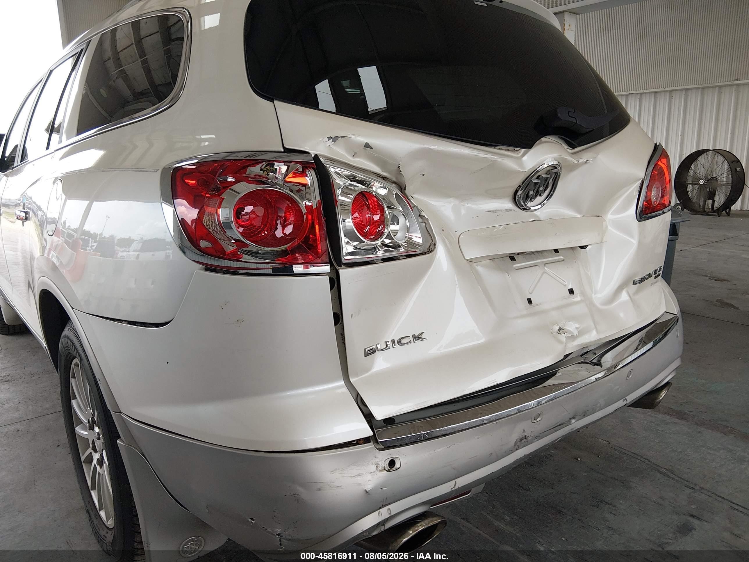 2012 Buick Enclave Leather White vin: 5GAKVCED3CJ158288