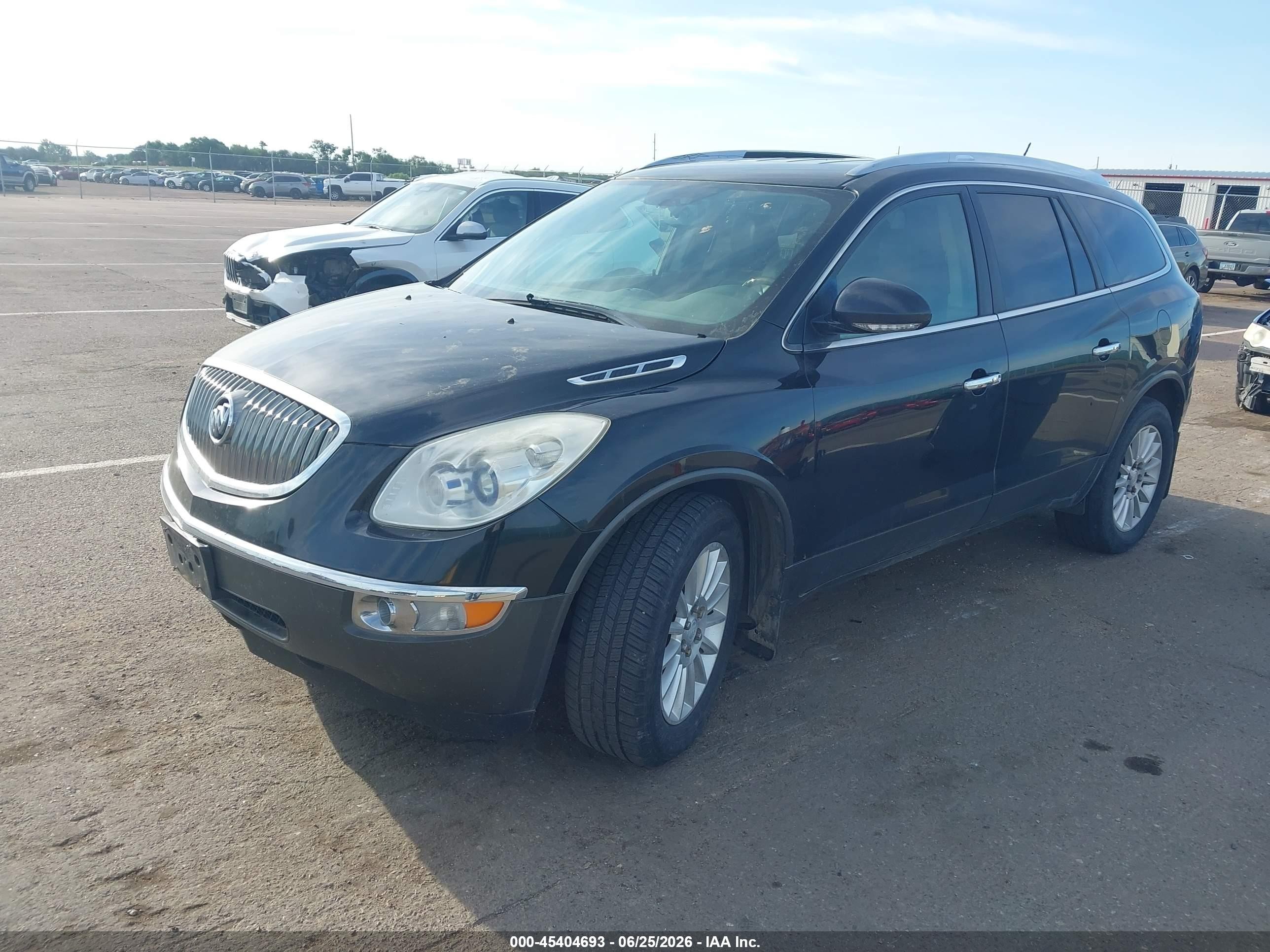 2012 Buick Enclave Leather Black vin: 5GAKVCED3CJ268726
