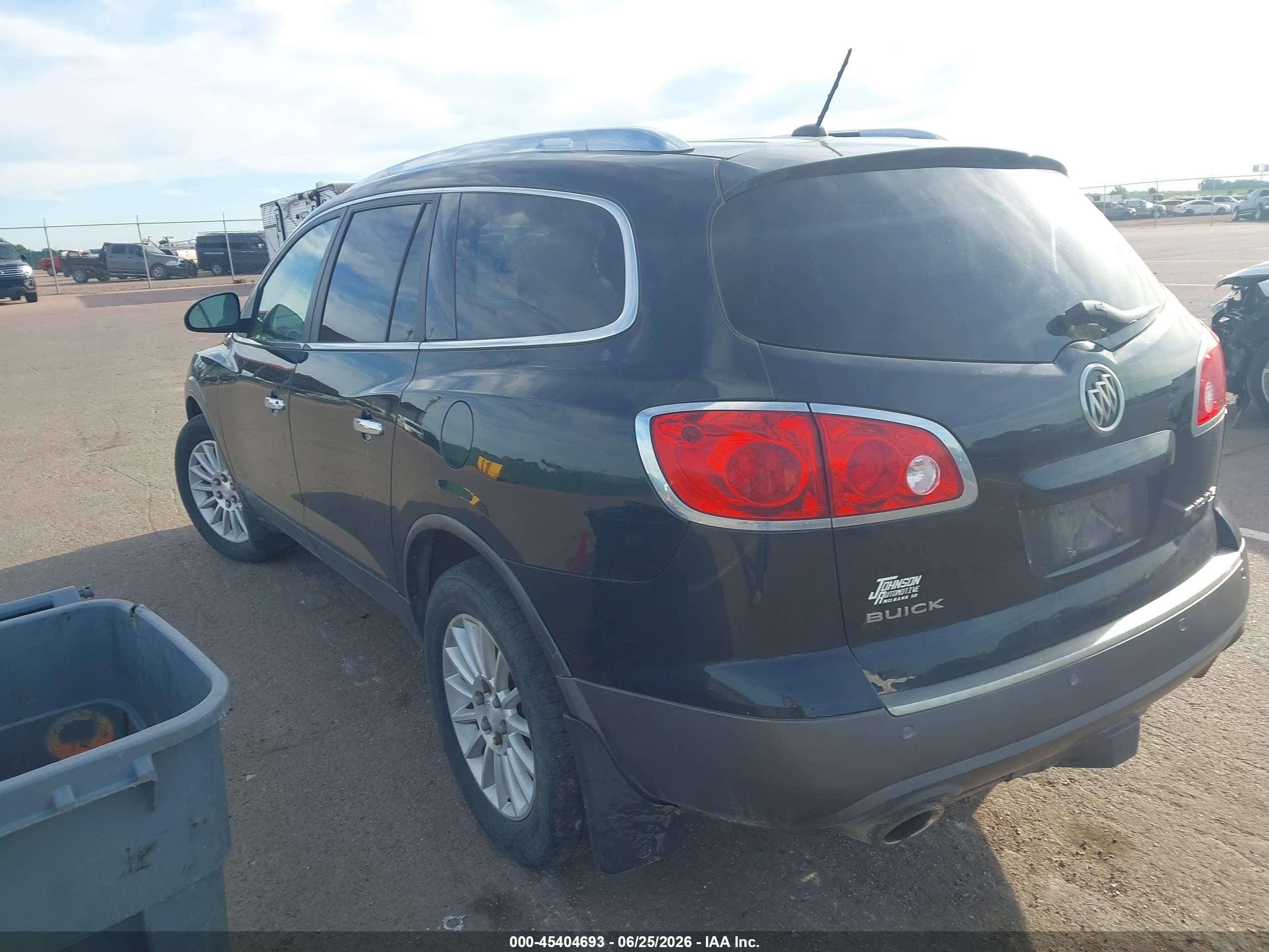2012 Buick Enclave Leather Black vin: 5GAKVCED3CJ268726