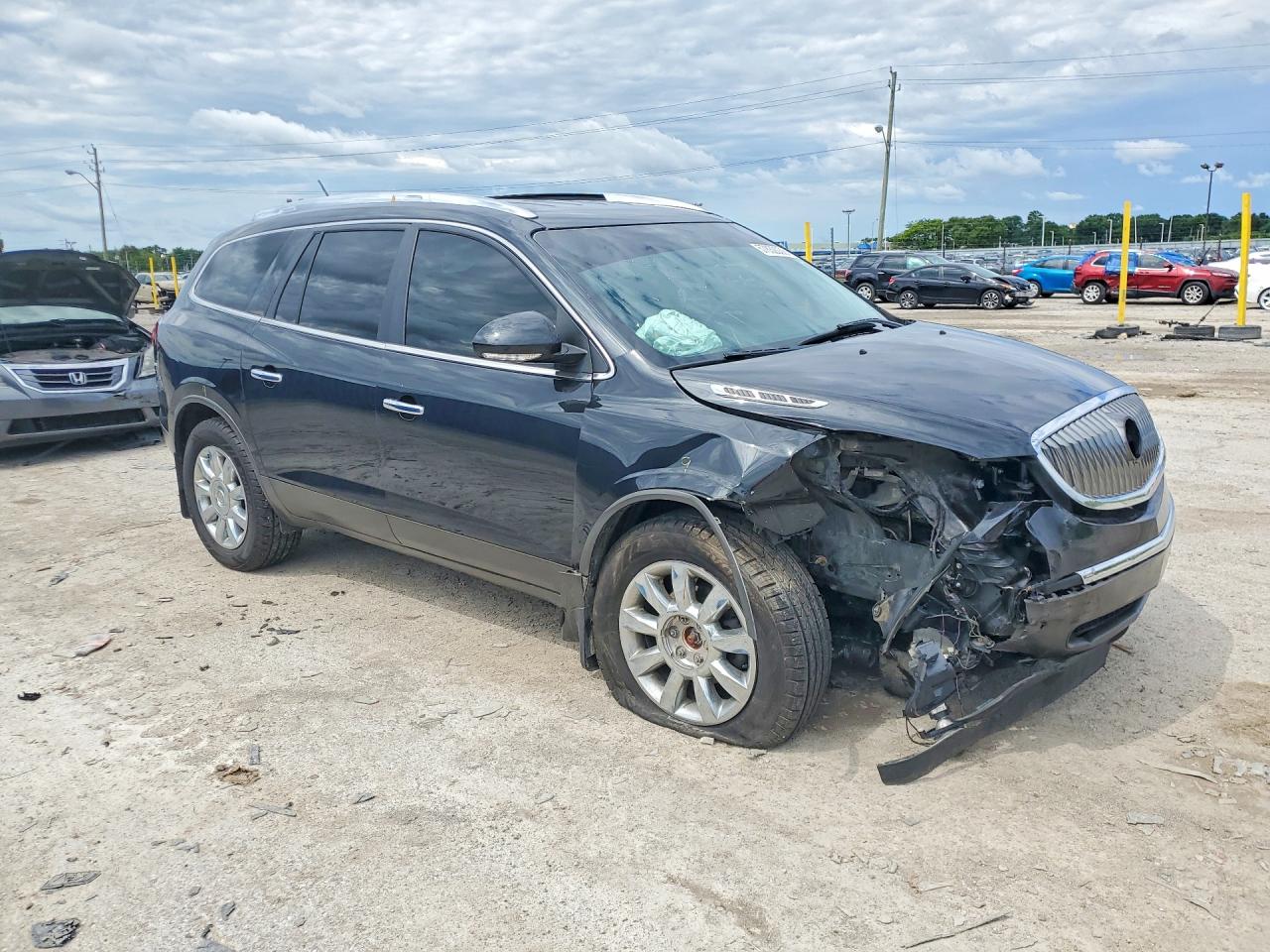2012 Buick Enclave Black vin: 5GAKVCED3CJ269777