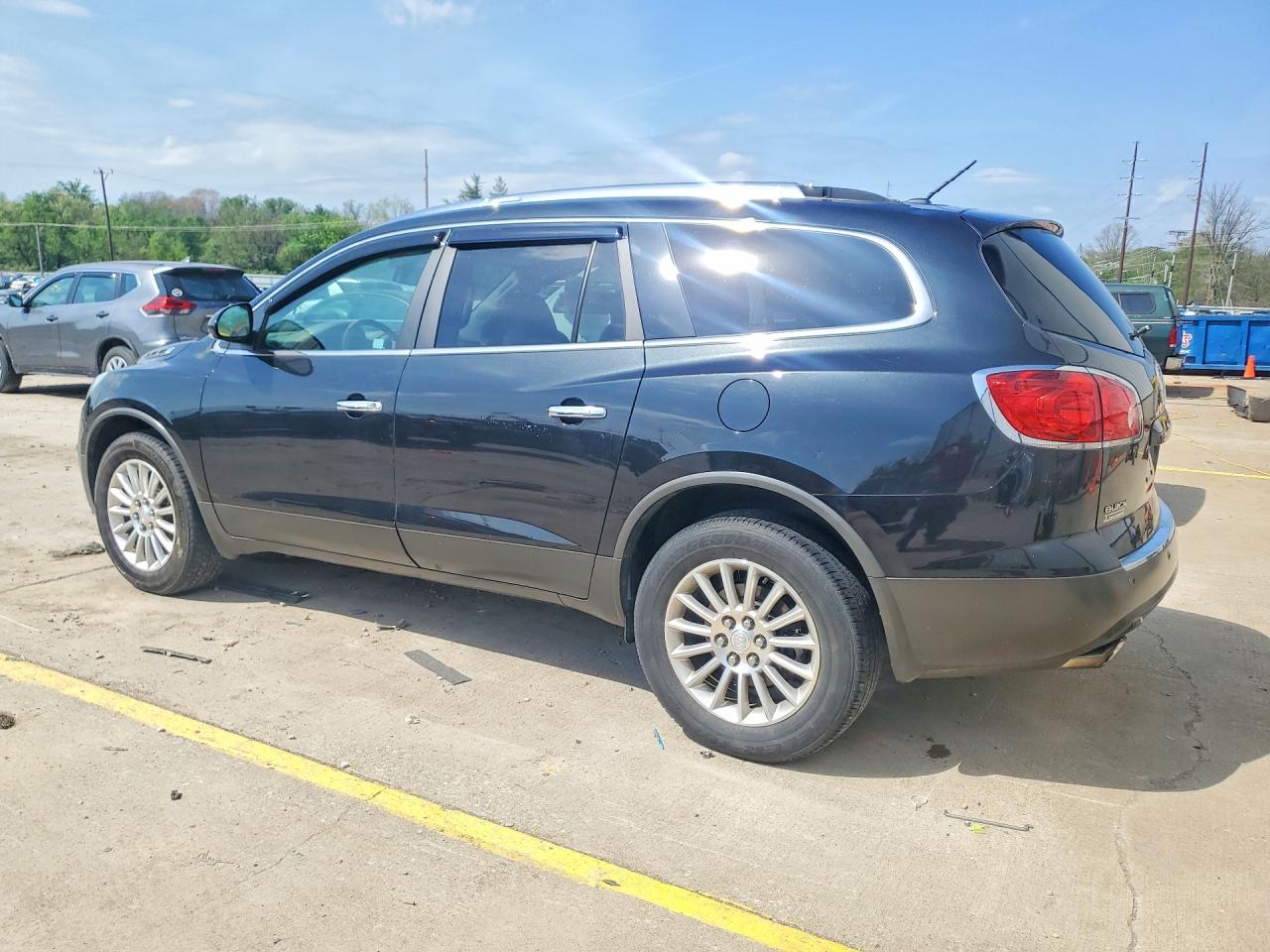 2012 Buick Enclave Black vin: 5GAKVCED3CJ324423