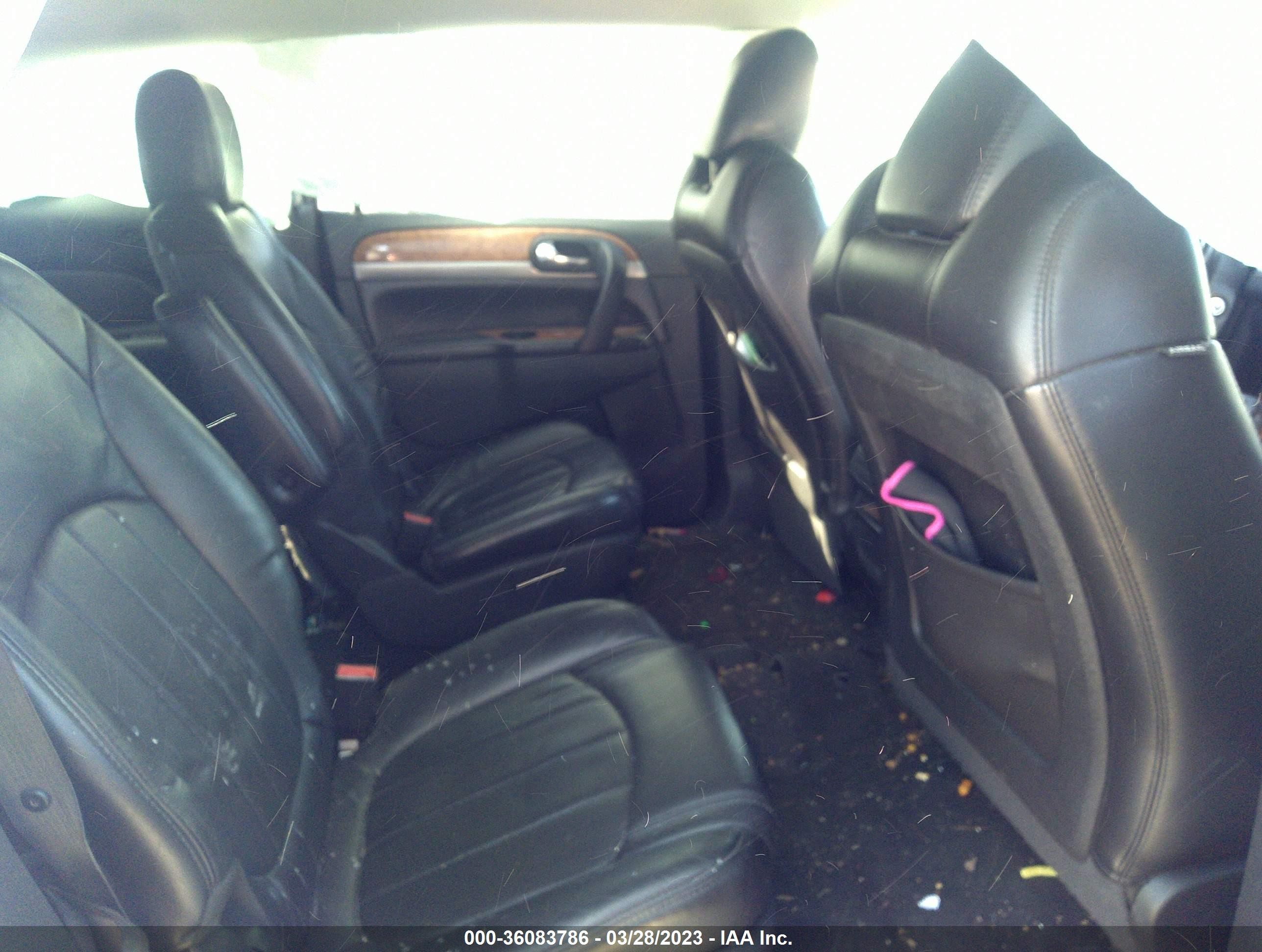 2012 Buick Enclave Leather White vin: 5GAKVCED3CJ330996