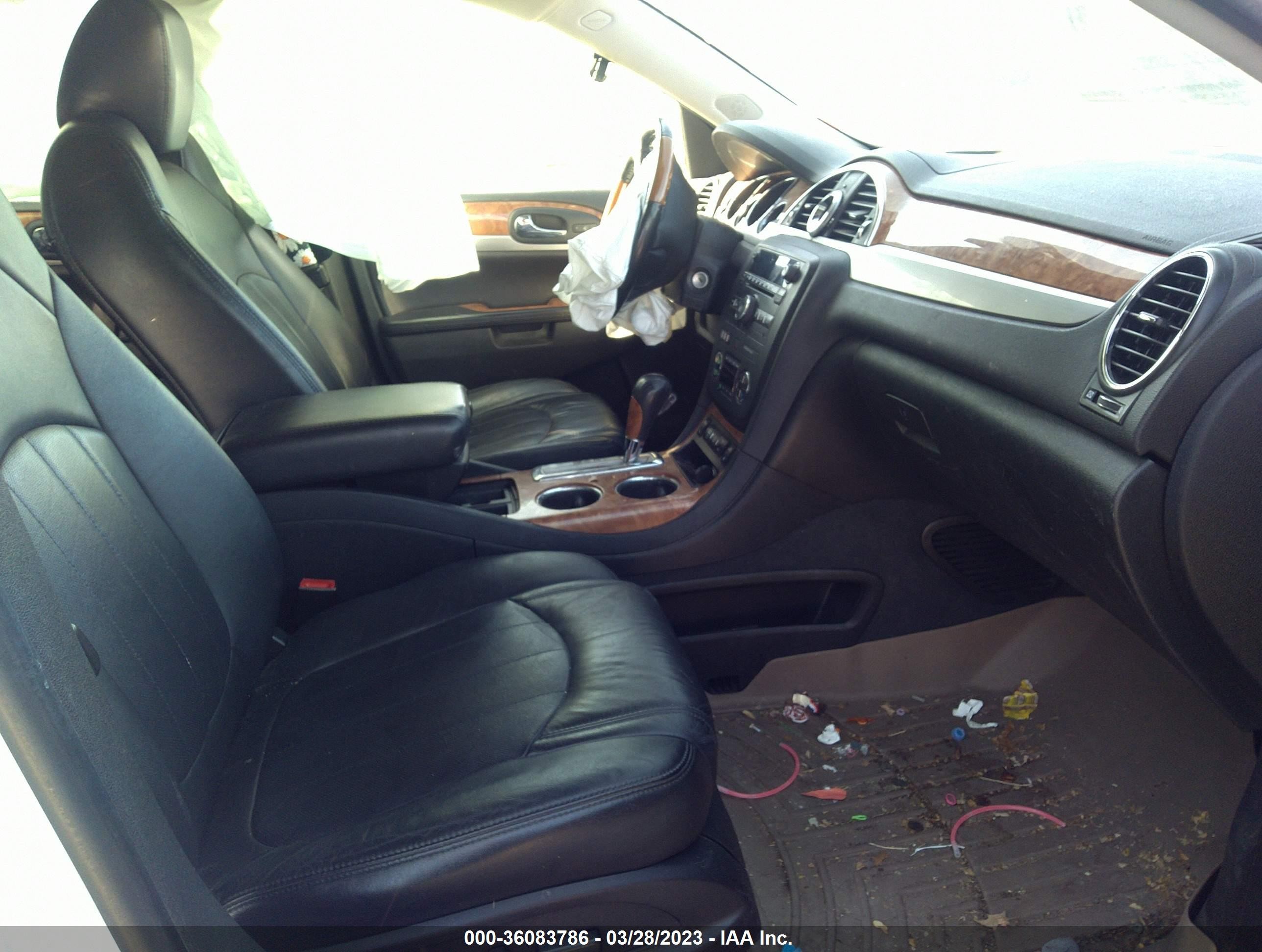 2012 Buick Enclave Leather White vin: 5GAKVCED3CJ330996
