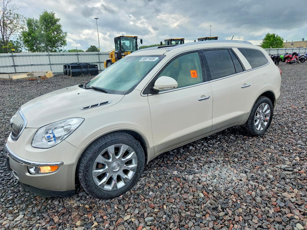 2011 Buick Enclave Cxl White vin: 5GAKVCED4BJ303644