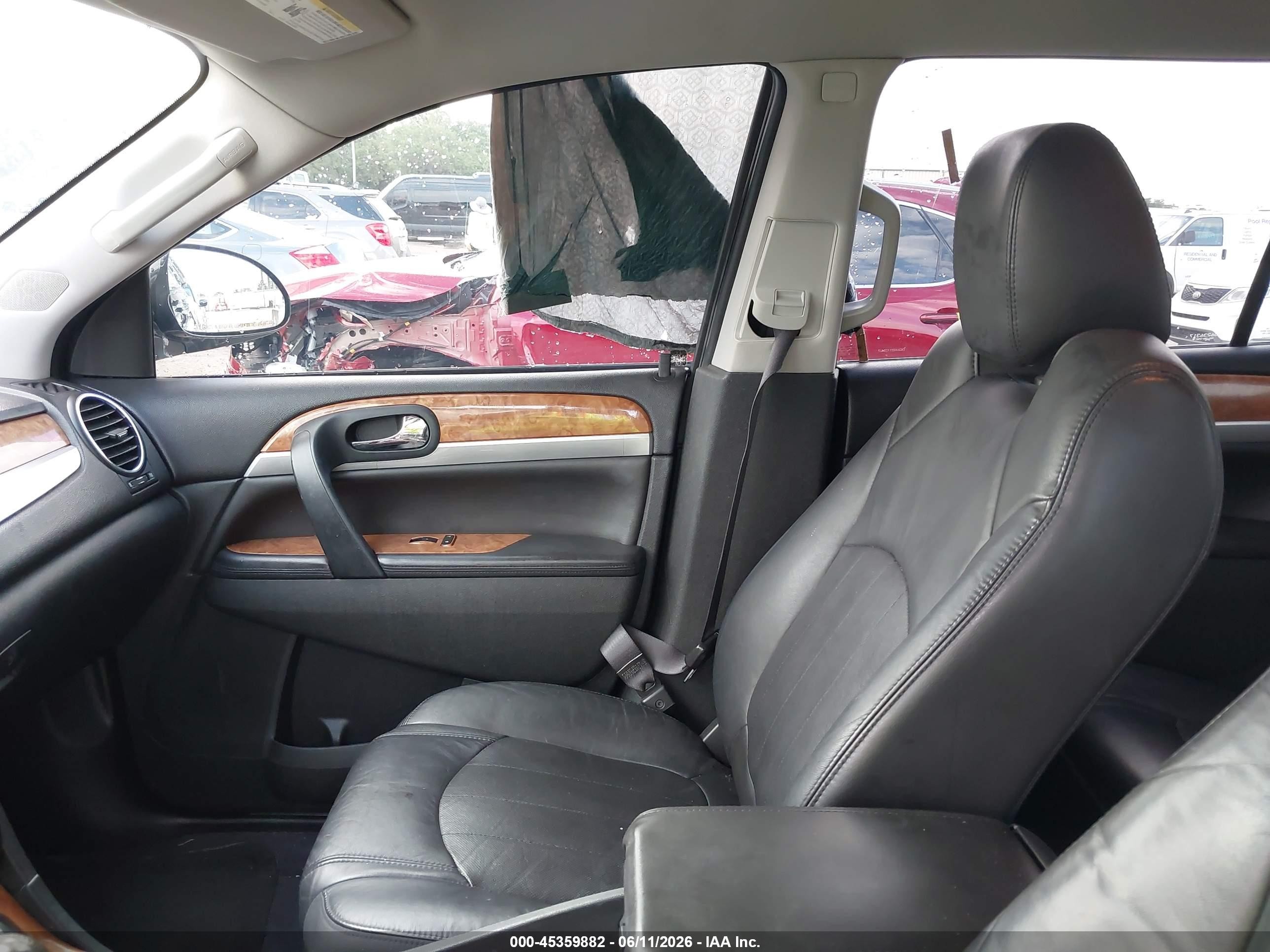 2012 Buick Enclave Leather Black vin: 5GAKVCED4CJ180655
