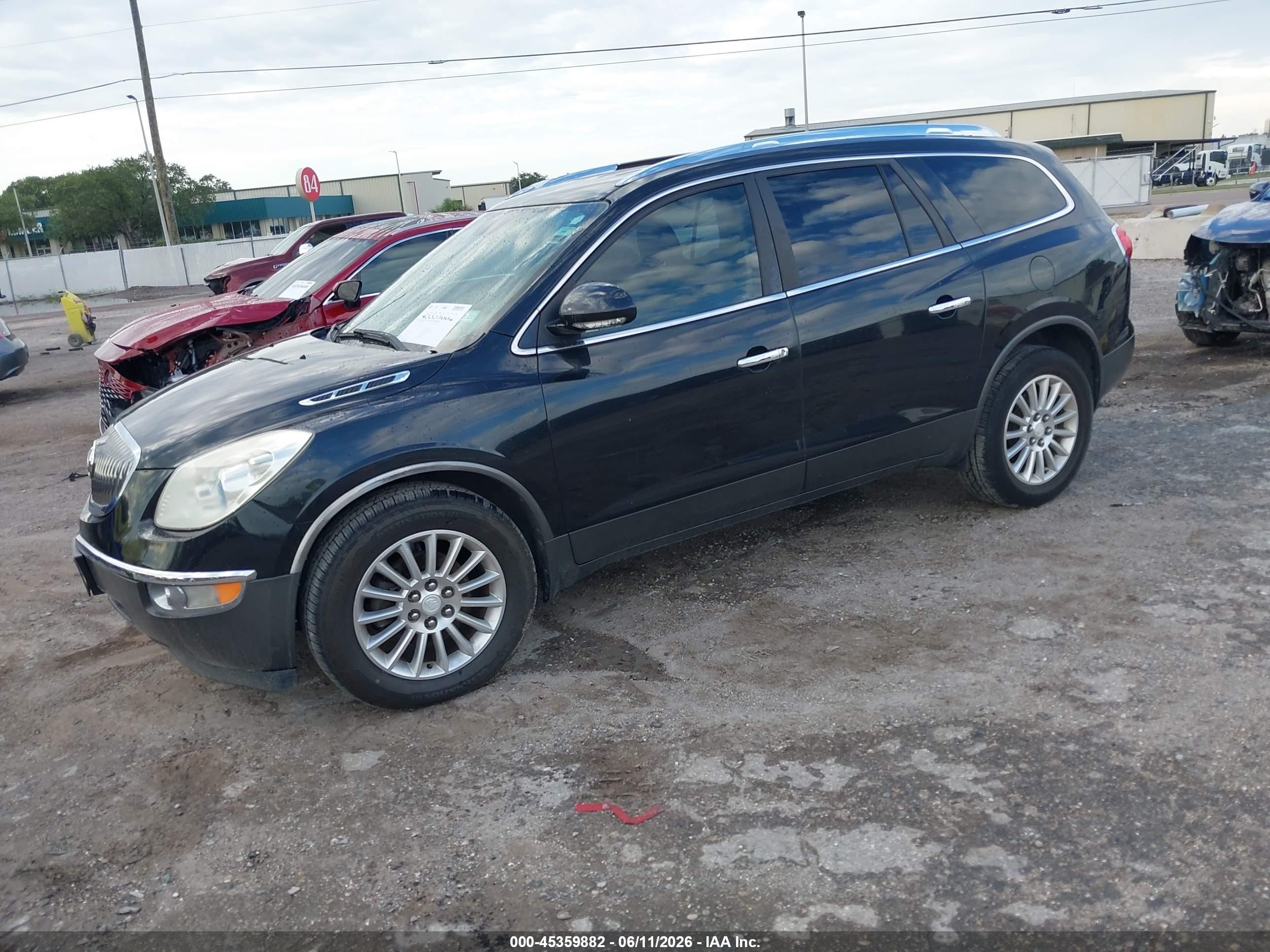 2012 Buick Enclave Leather Black vin: 5GAKVCED4CJ180655