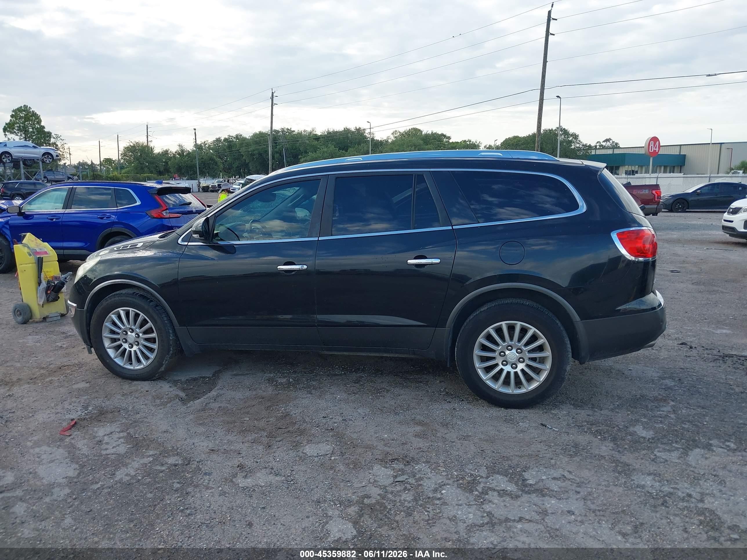 2012 Buick Enclave Leather Black vin: 5GAKVCED4CJ180655