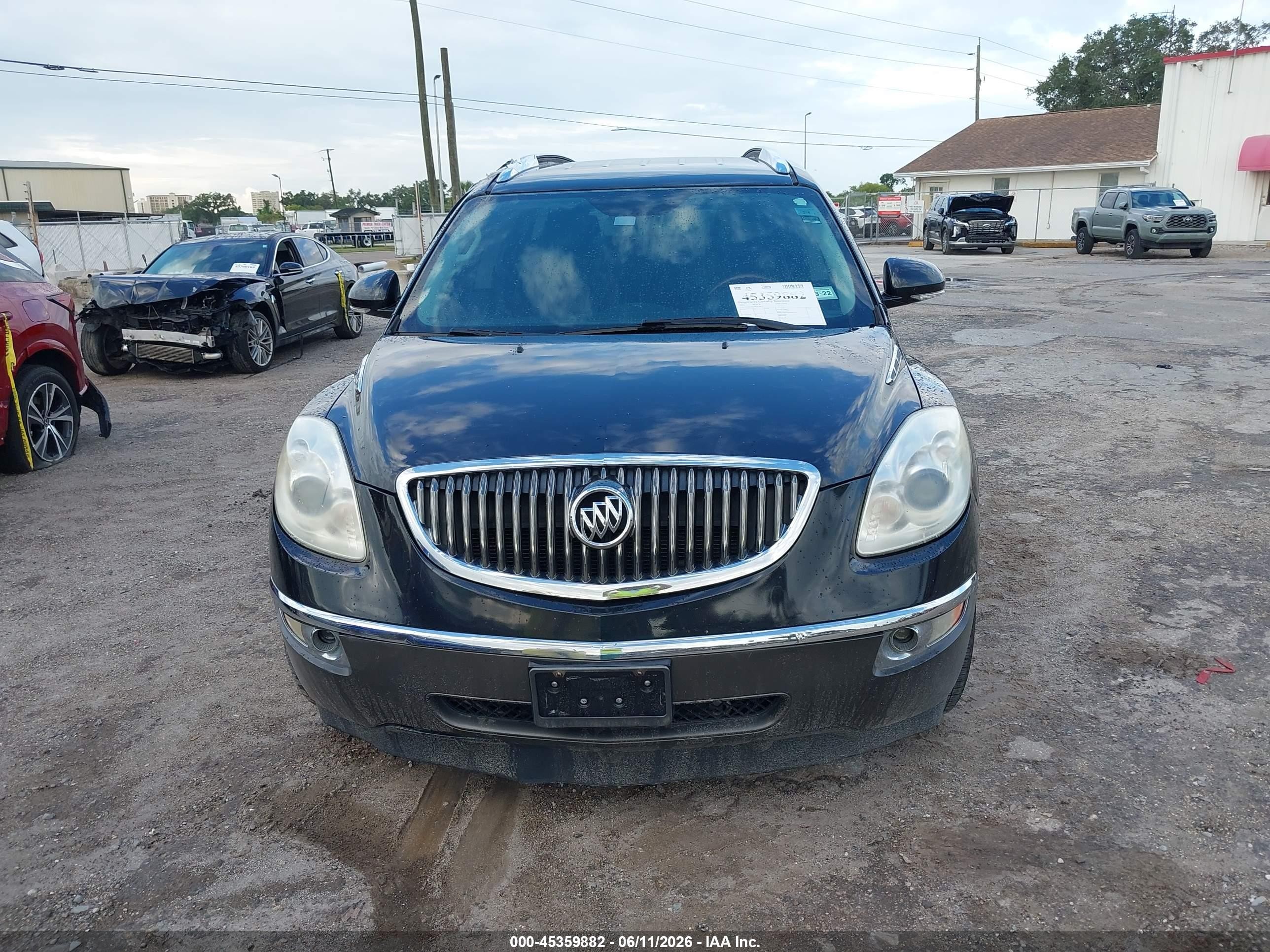 2012 Buick Enclave Leather Black vin: 5GAKVCED4CJ180655