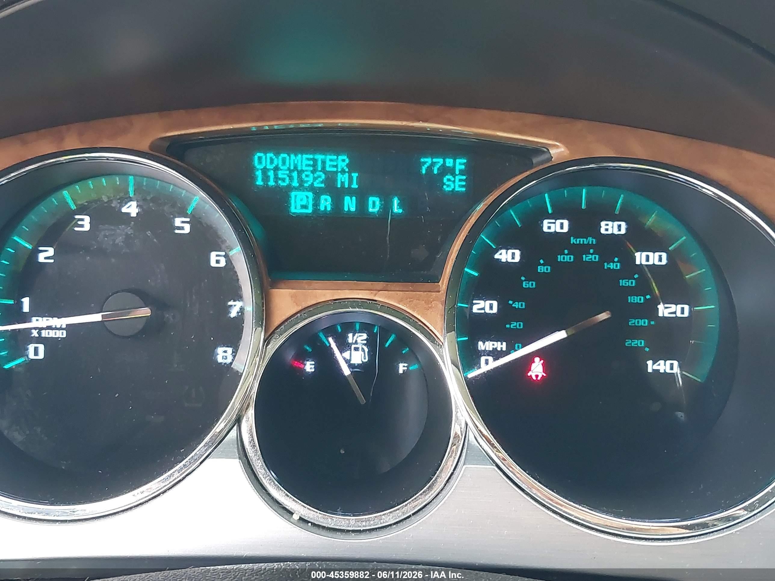 2012 Buick Enclave Leather Black vin: 5GAKVCED4CJ180655