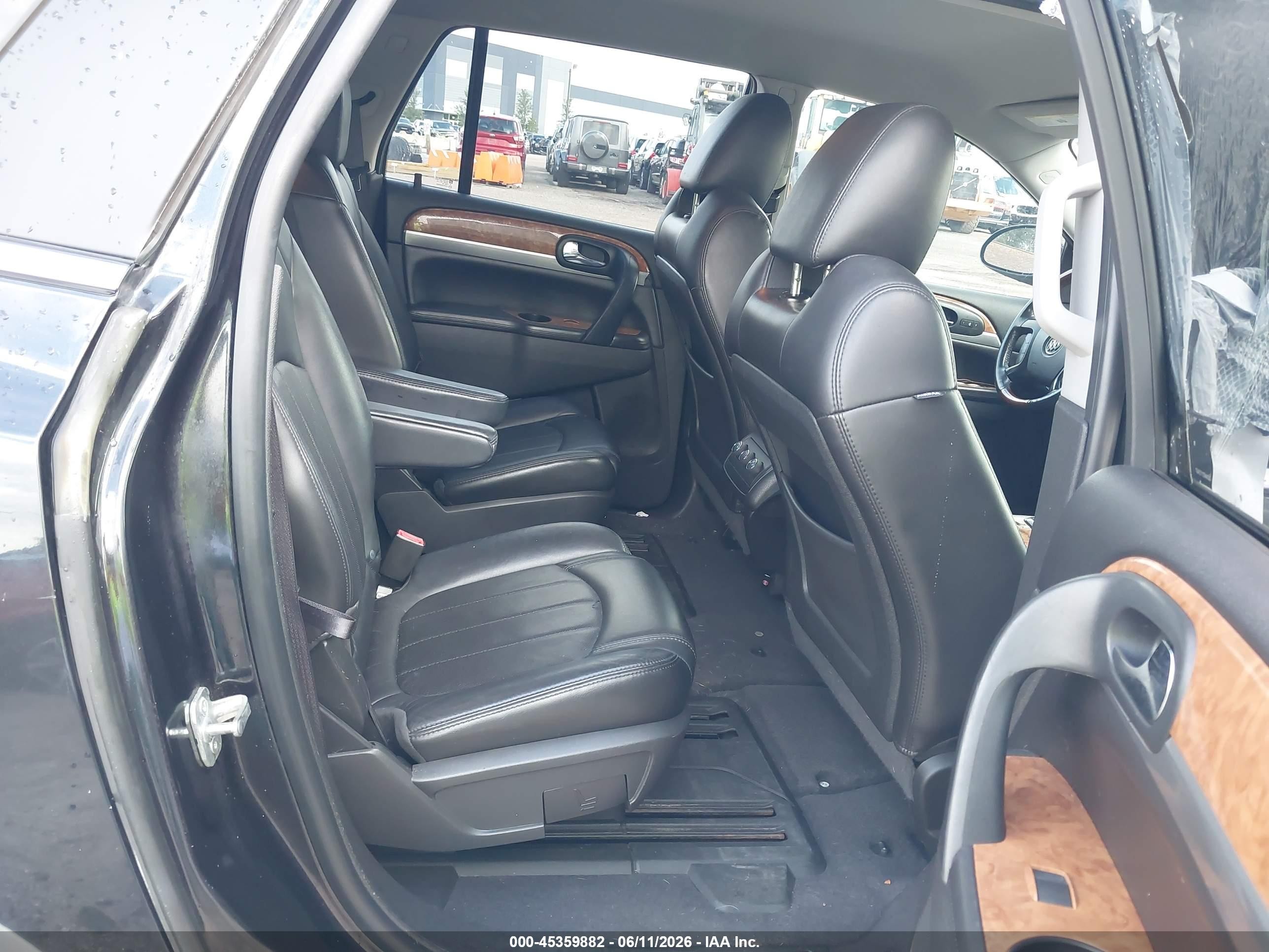 2012 Buick Enclave Leather Black vin: 5GAKVCED4CJ180655