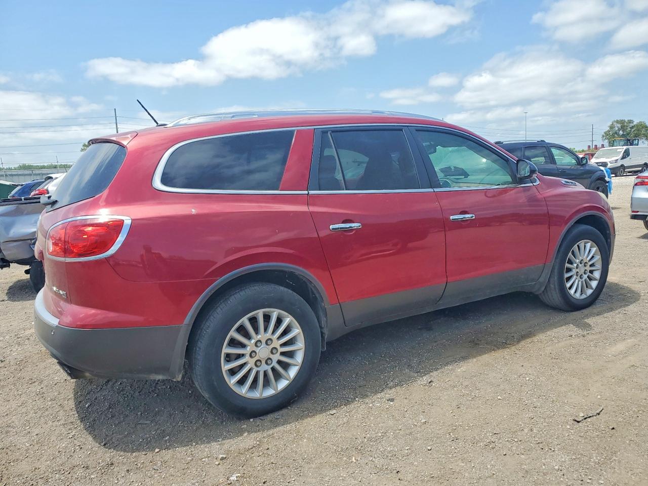 2012 Buick Enclave Red vin: 5GAKVCED4CJ185239