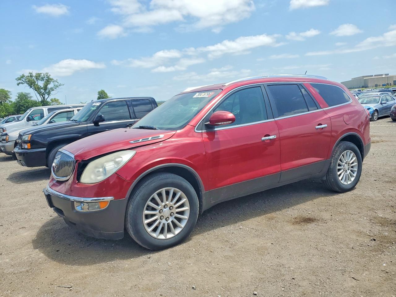 2012 Buick Enclave Red vin: 5GAKVCED4CJ185239