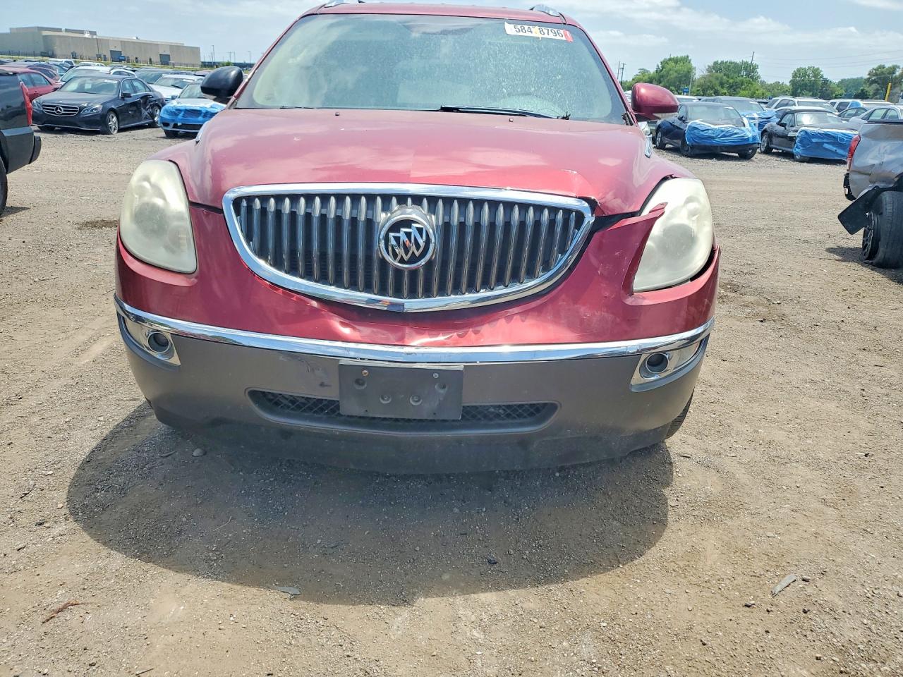 2012 Buick Enclave Red vin: 5GAKVCED4CJ185239