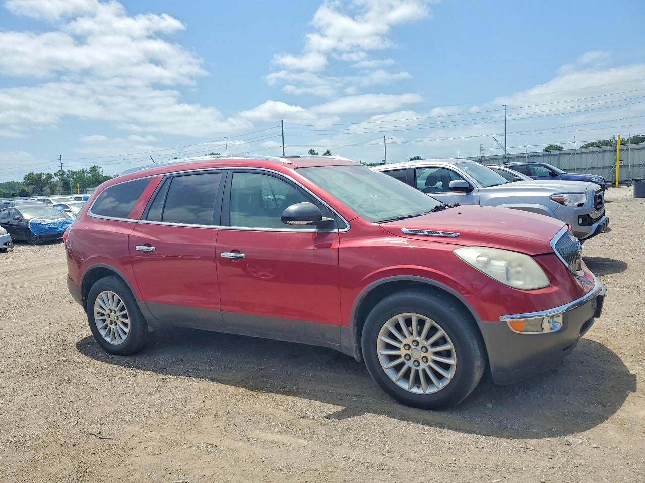 2012 Buick Enclave Red vin: 5GAKVCED4CJ185239