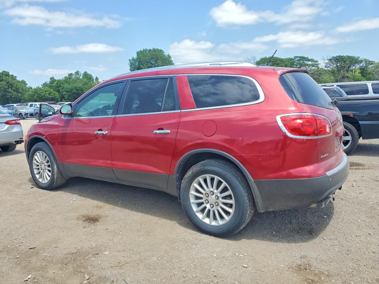 2012 Buick Enclave Red vin: 5GAKVCED4CJ185239