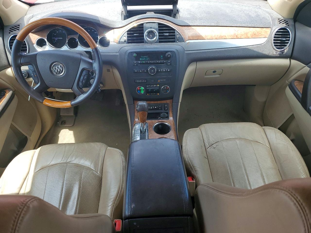 2012 Buick Enclave Red vin: 5GAKVCED4CJ185239