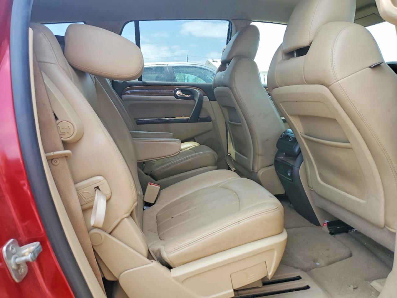 2012 Buick Enclave Red vin: 5GAKVCED4CJ185239