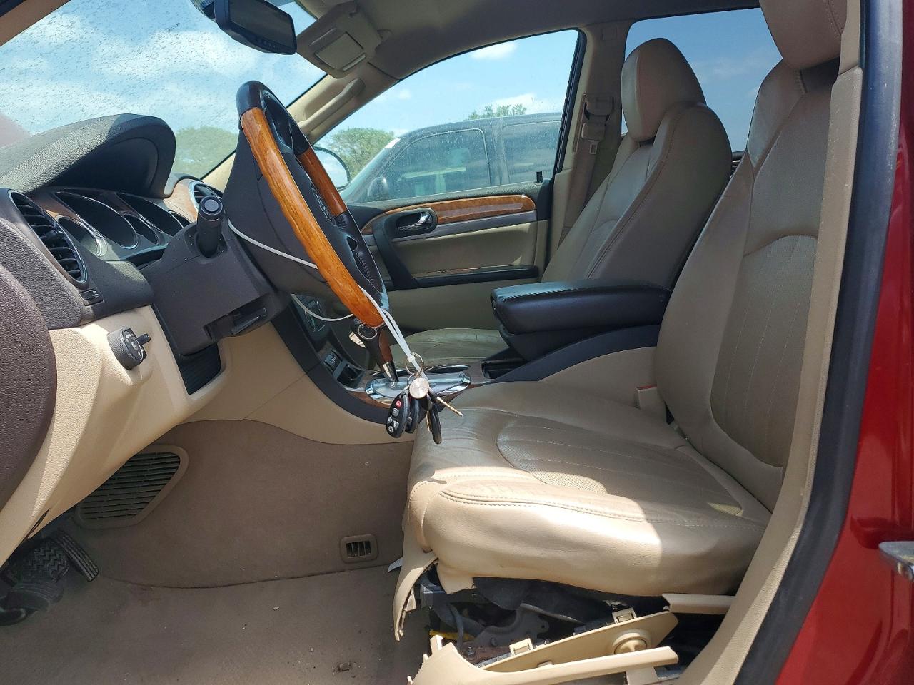 2012 Buick Enclave Red vin: 5GAKVCED4CJ185239