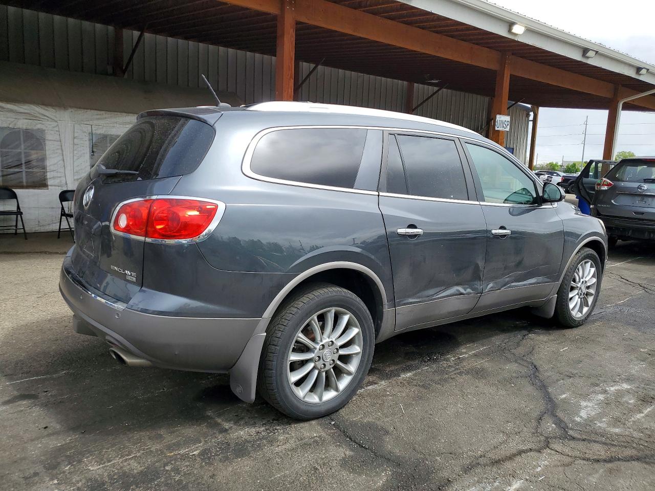 2011 Buick Enclave Cxl Gray vin: 5GAKVCED5BJ212477