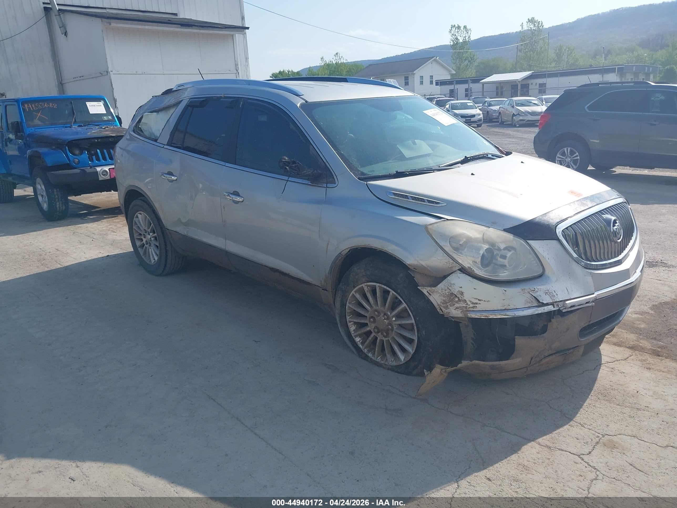 2012 Buick Enclave Leather Silver vin: 5GAKVCED5CJ303301