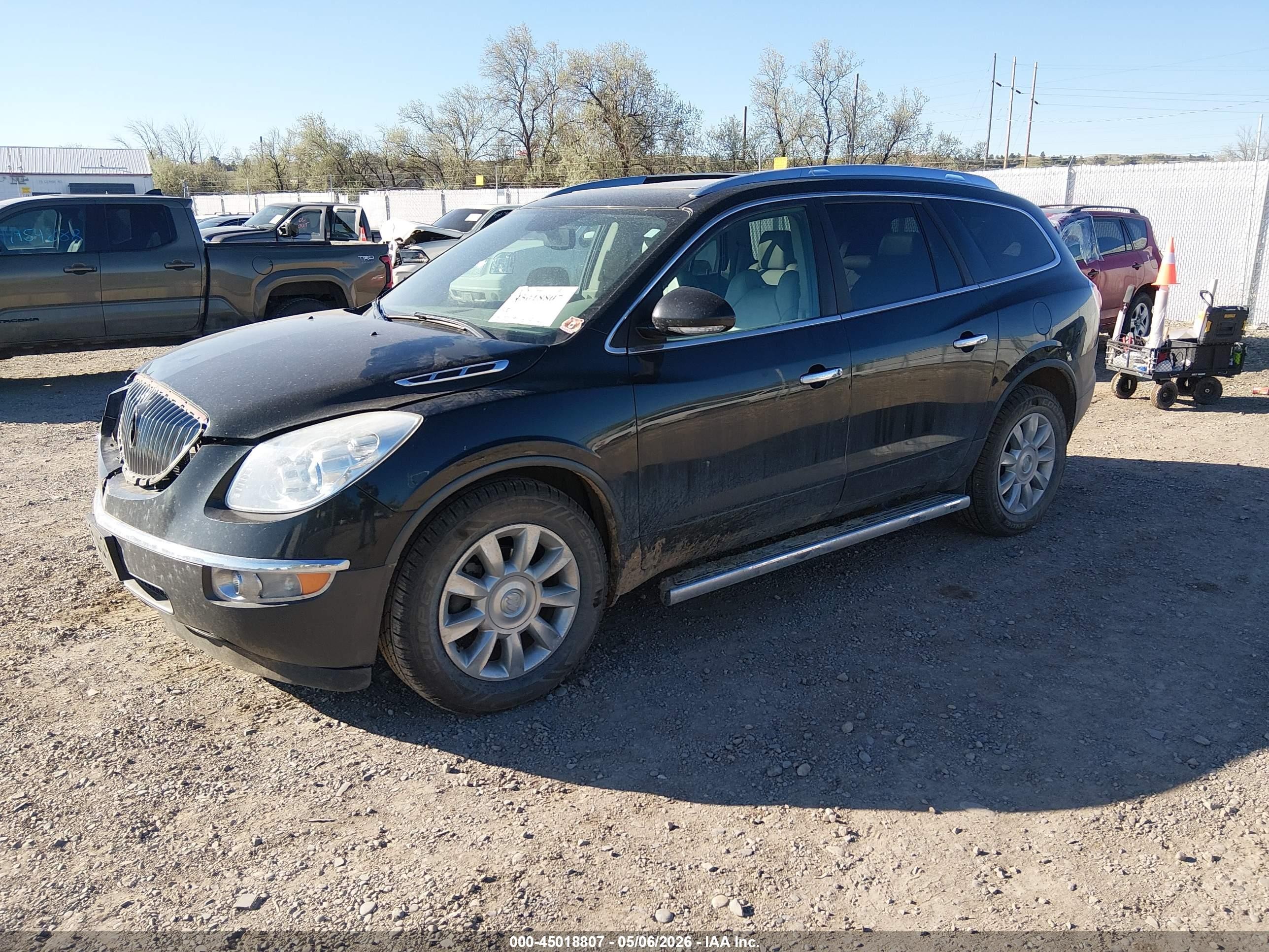 2012 Buick Enclave Leather Black vin: 5GAKVCED5CJ329803