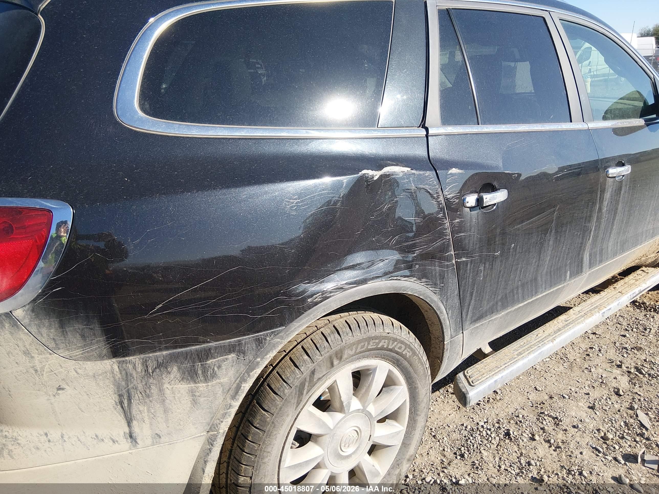 2012 Buick Enclave Leather Black vin: 5GAKVCED5CJ329803