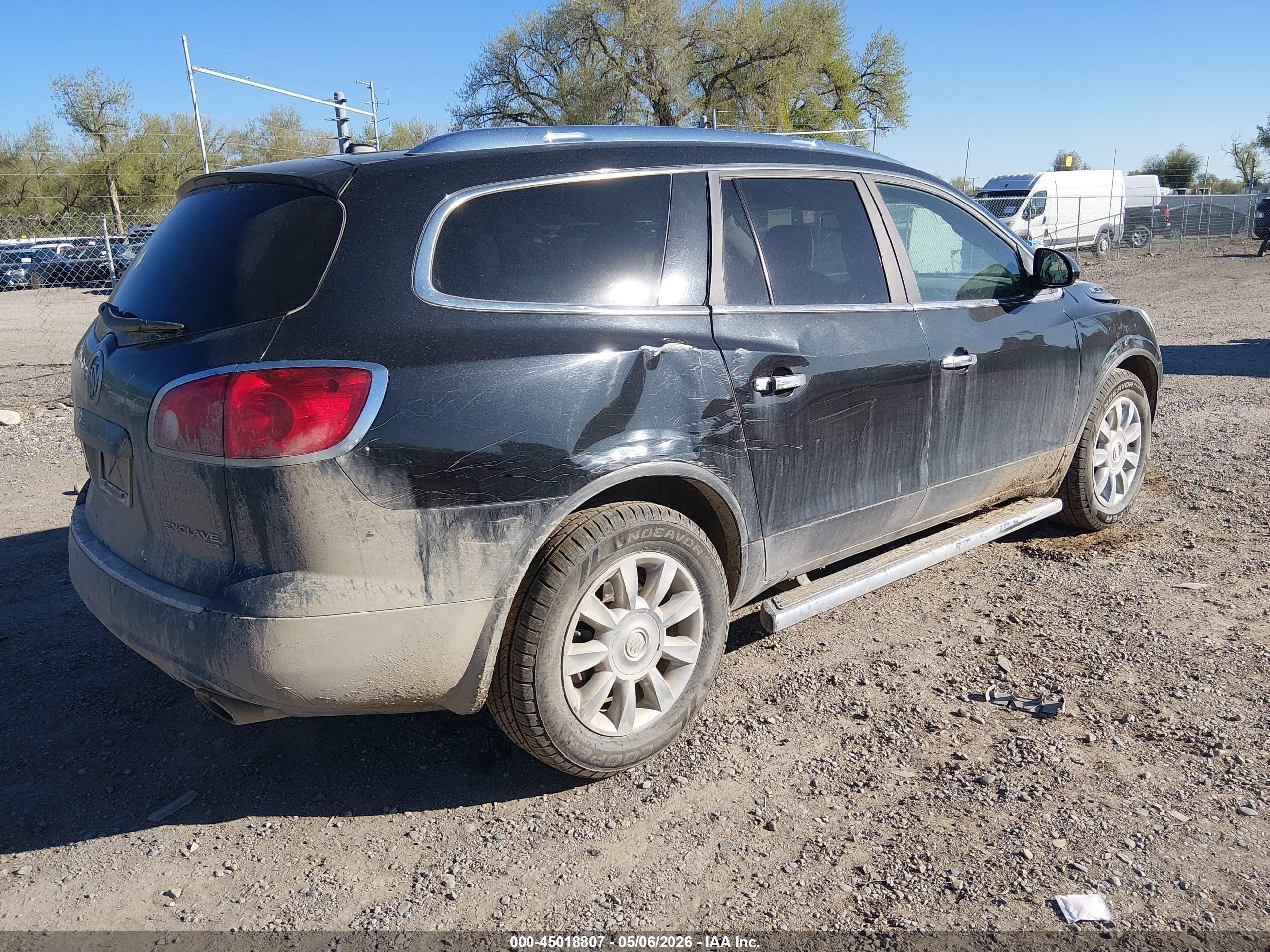 2012 Buick Enclave Leather Black vin: 5GAKVCED5CJ329803