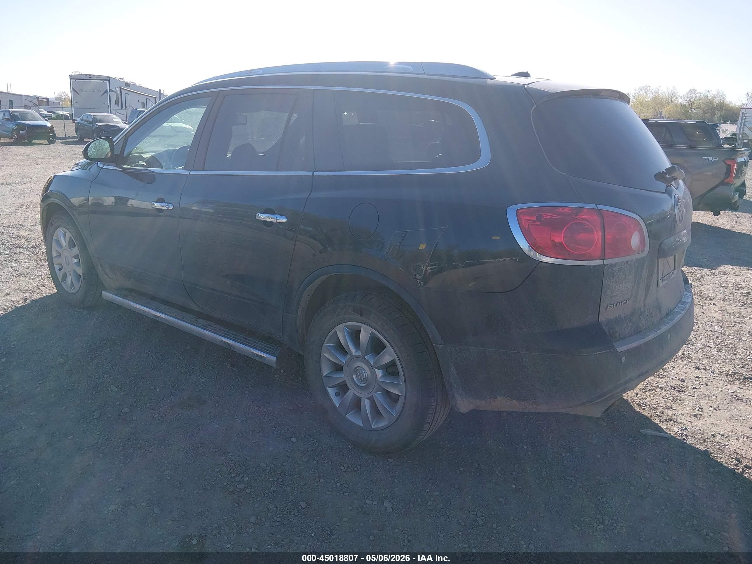 2012 Buick Enclave Leather Black vin: 5GAKVCED5CJ329803
