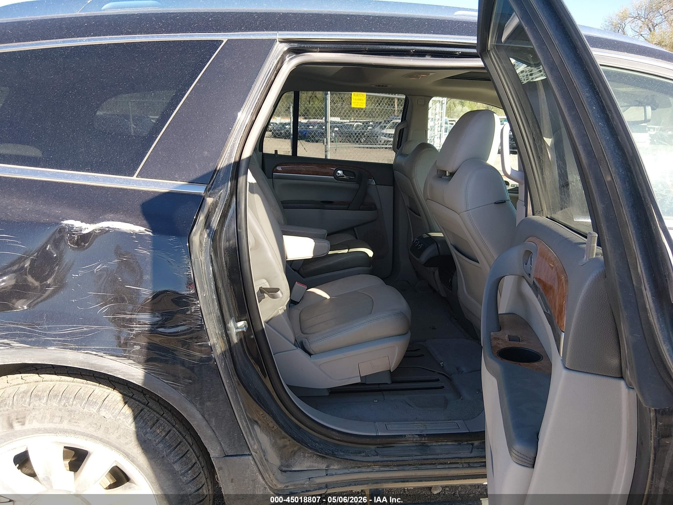 2012 Buick Enclave Leather Black vin: 5GAKVCED5CJ329803