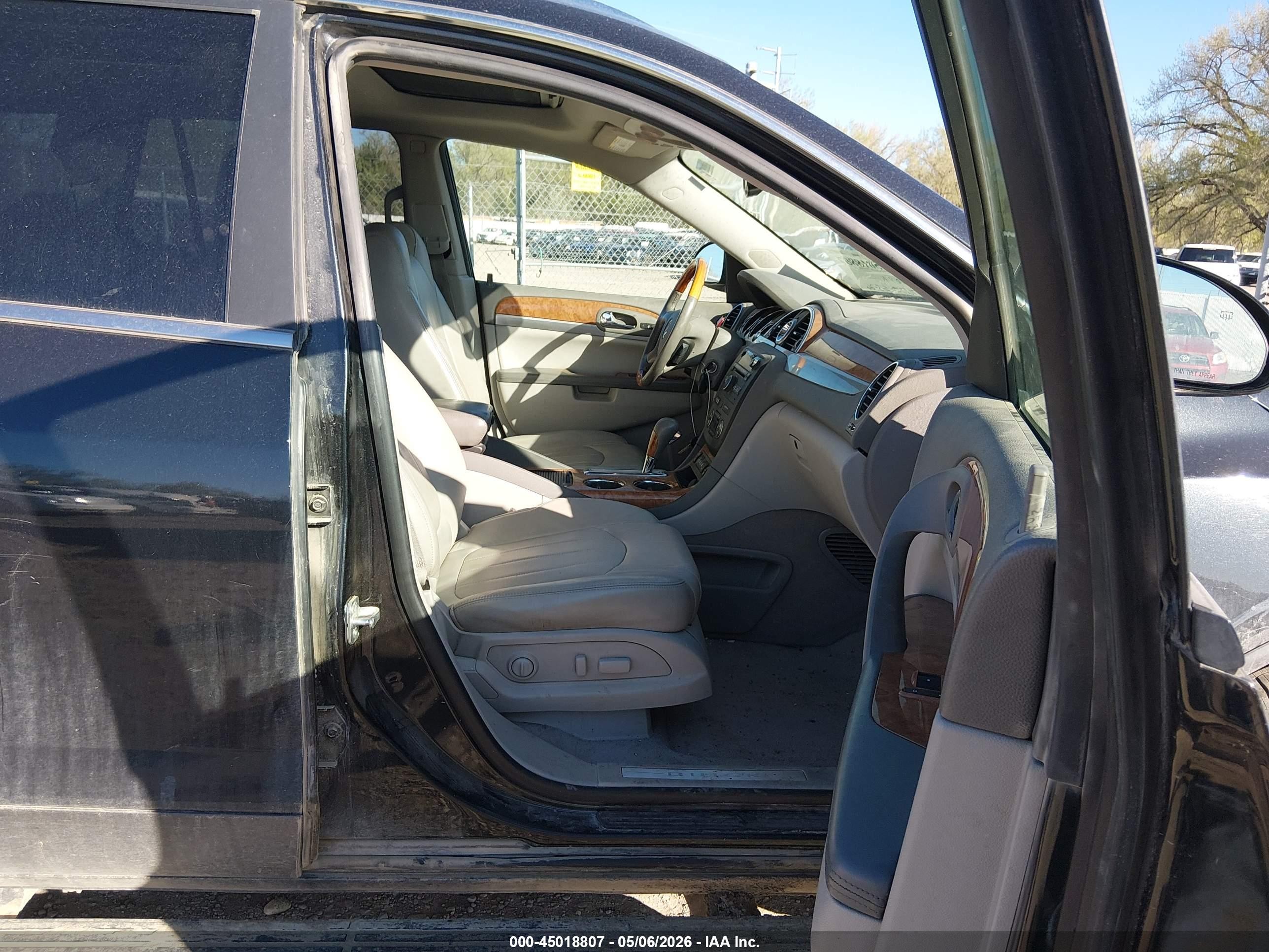 2012 Buick Enclave Leather Black vin: 5GAKVCED5CJ329803