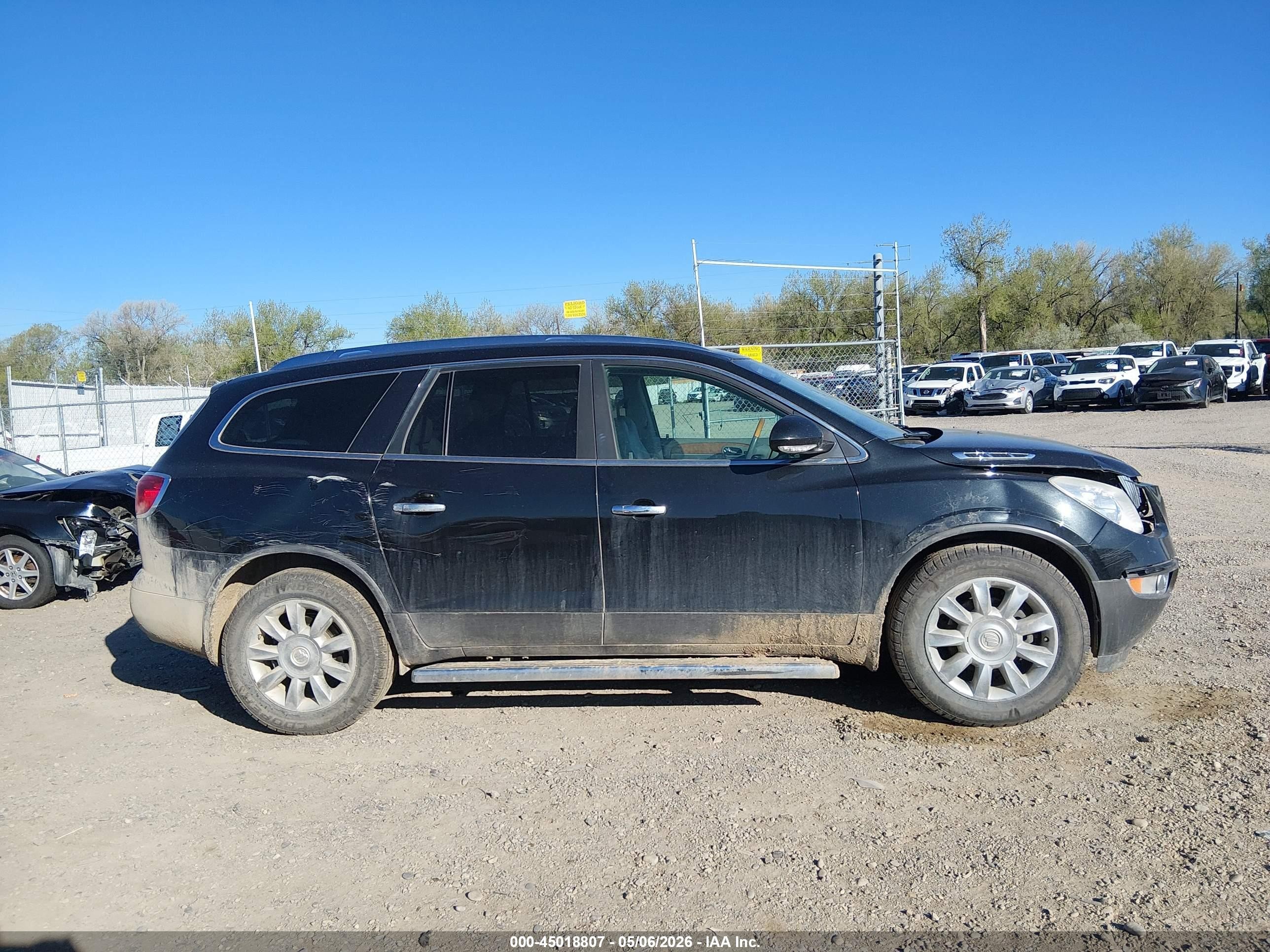 2012 Buick Enclave Leather Black vin: 5GAKVCED5CJ329803