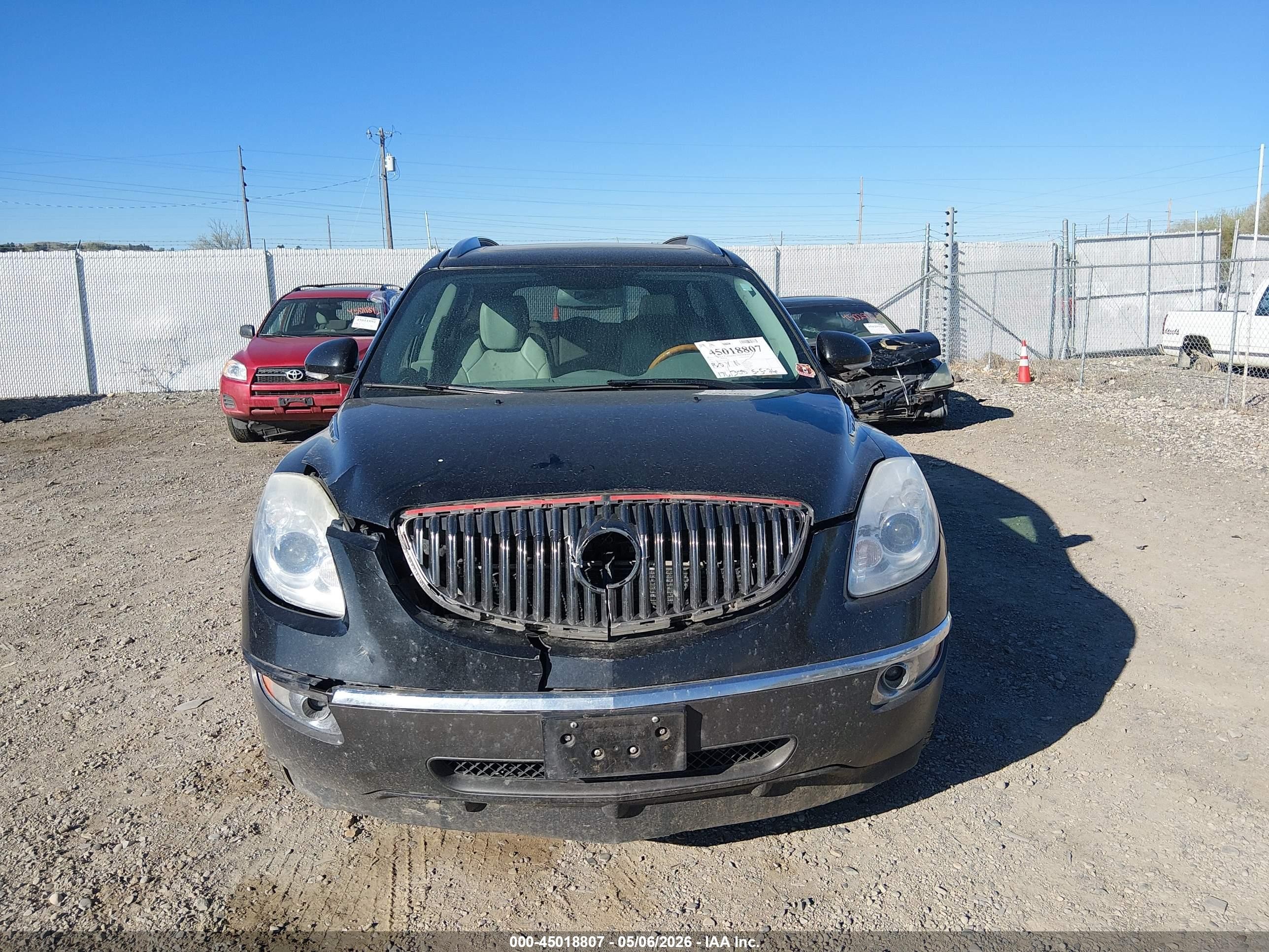 2012 Buick Enclave Leather Black vin: 5GAKVCED5CJ329803