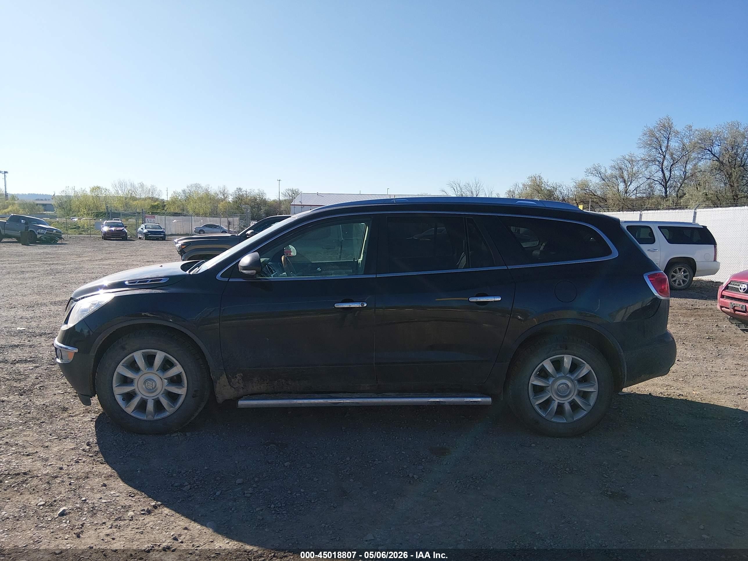 2012 Buick Enclave Leather Black vin: 5GAKVCED5CJ329803