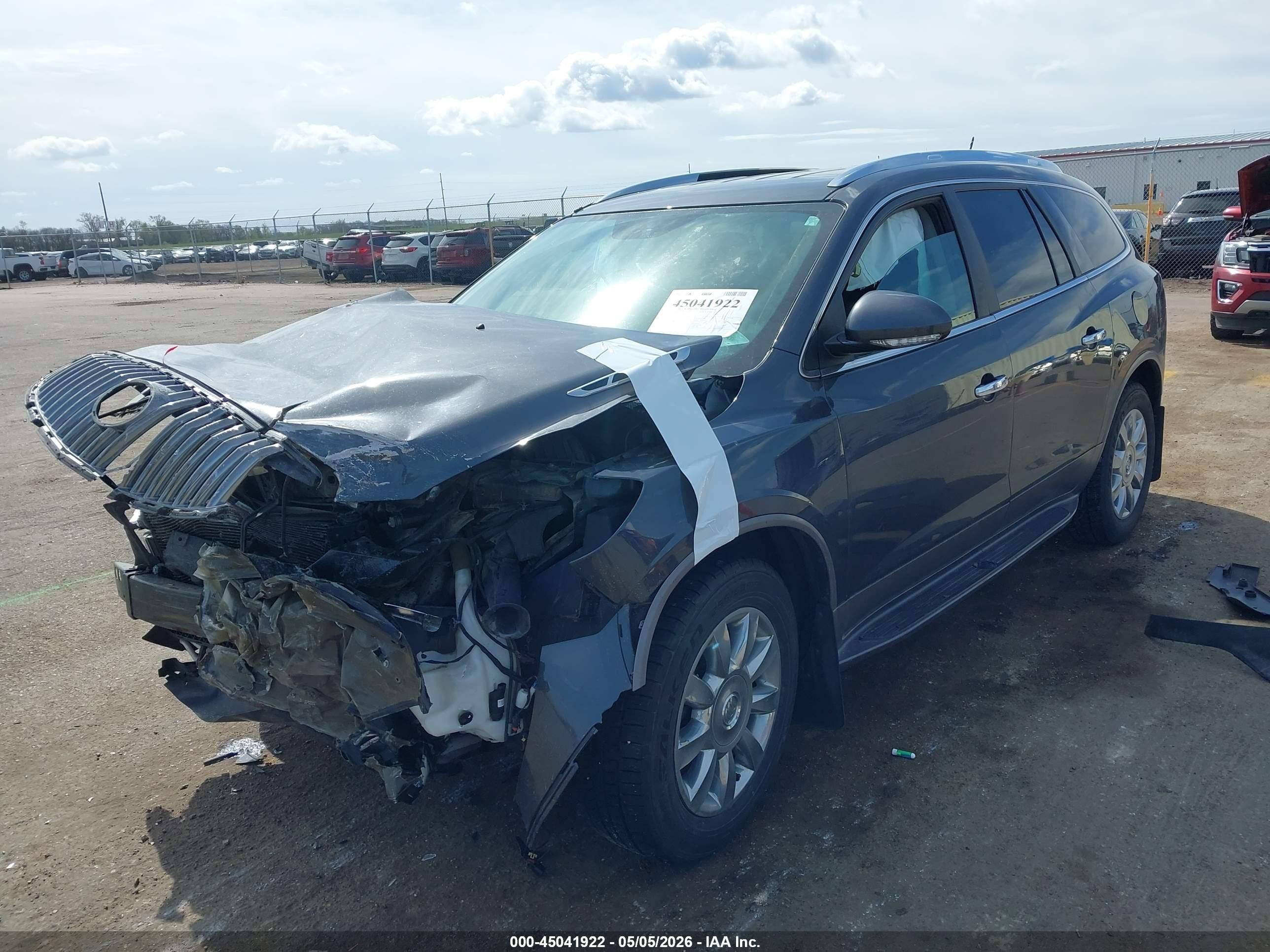 2012 Buick Enclave Leather Black vin: 5GAKVCED5CJ333981
