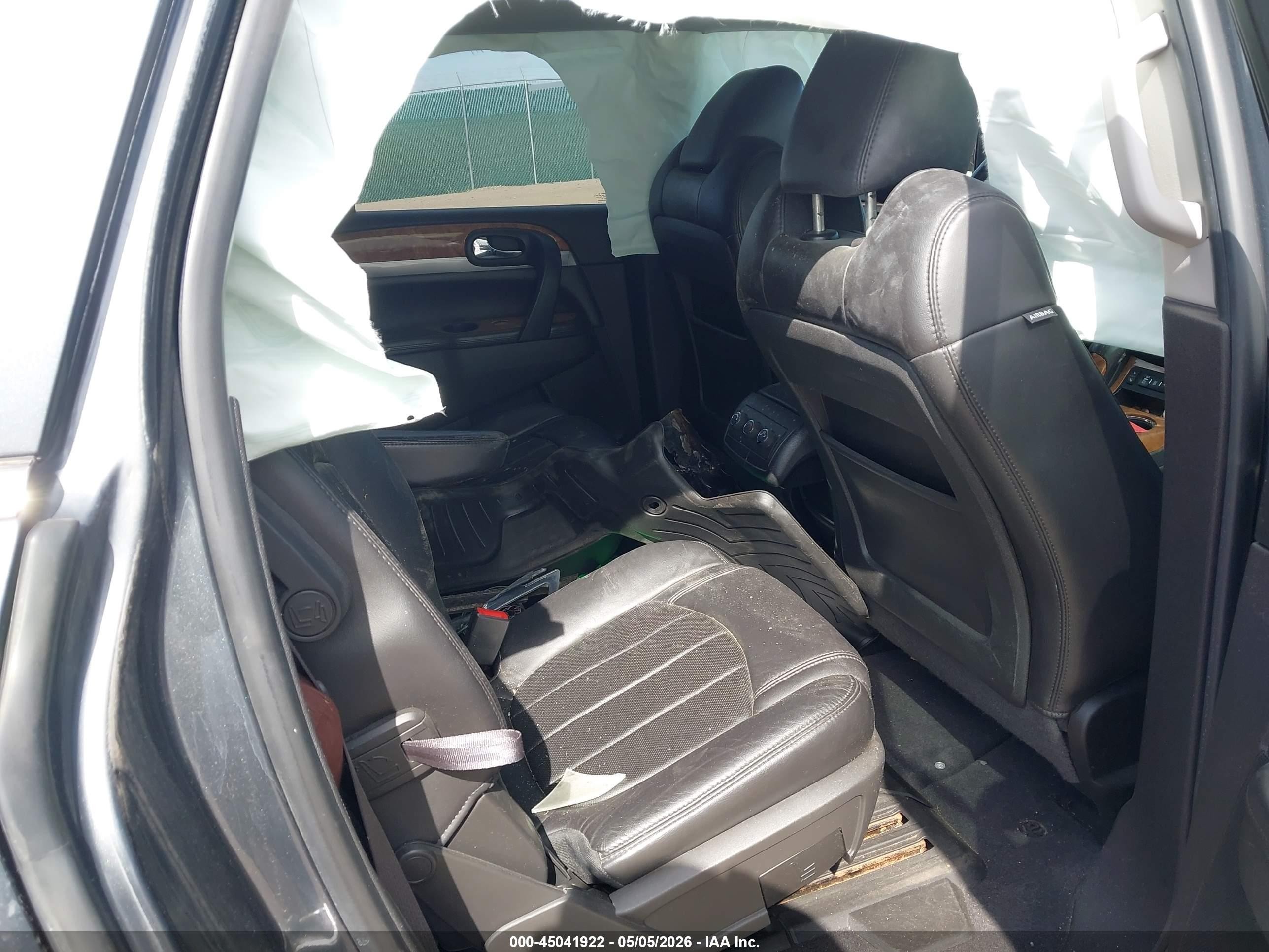 2012 Buick Enclave Leather Black vin: 5GAKVCED5CJ333981