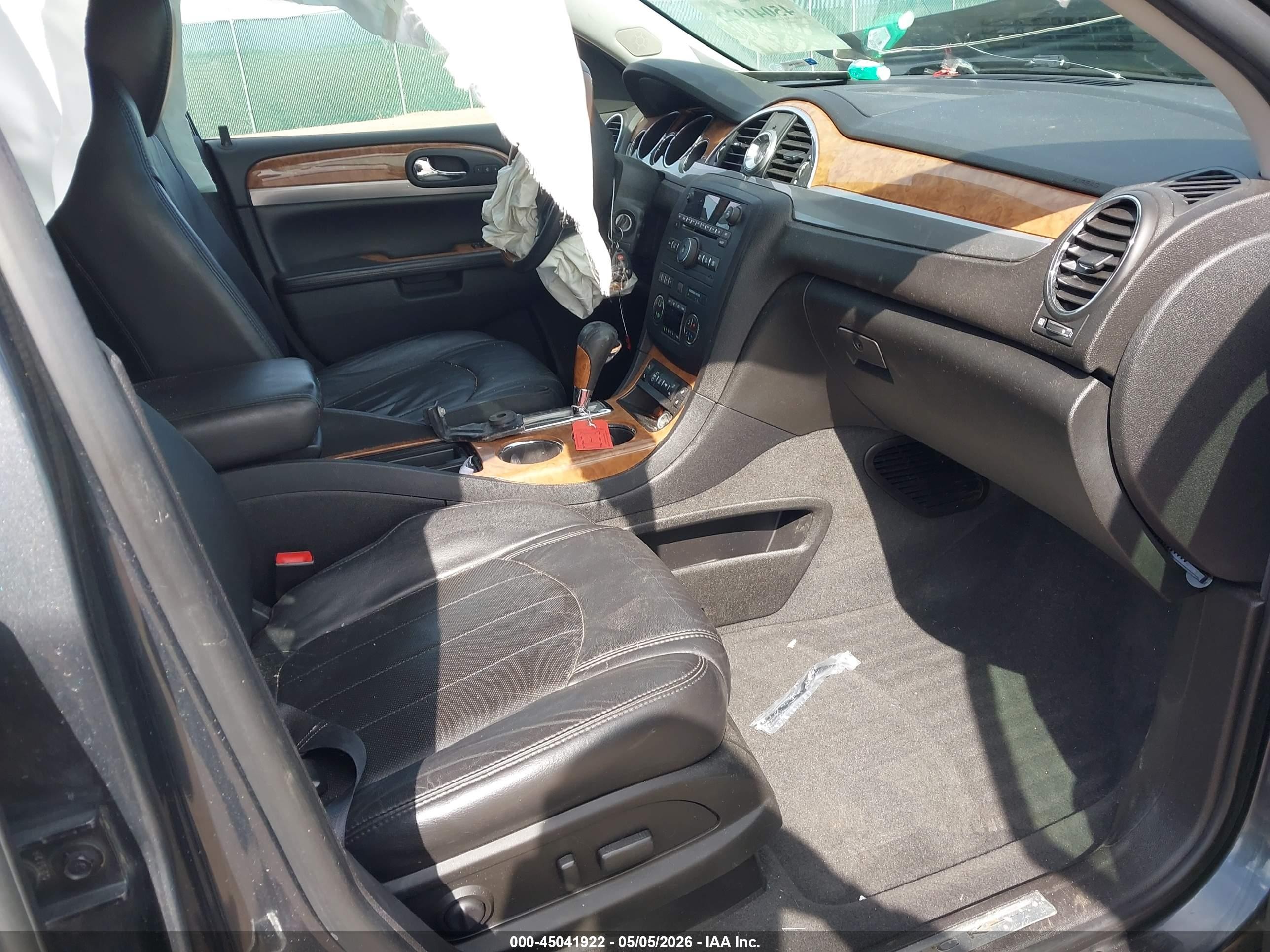 2012 Buick Enclave Leather Black vin: 5GAKVCED5CJ333981