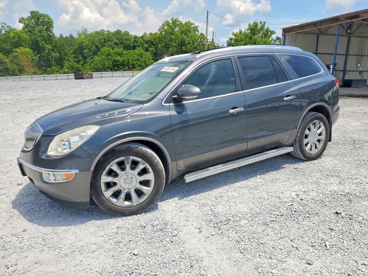 2011 Buick Enclave Cxl Gray vin: 5GAKVCED6BJ223469
